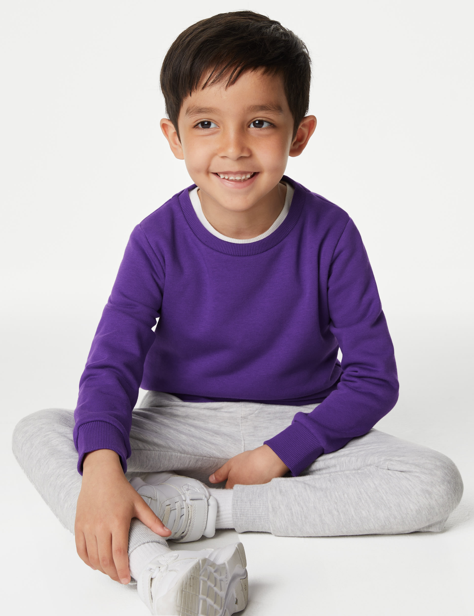 Unisex Cotton Crew Neck Sweatshirt (2-16 Yrs) 4 of 5