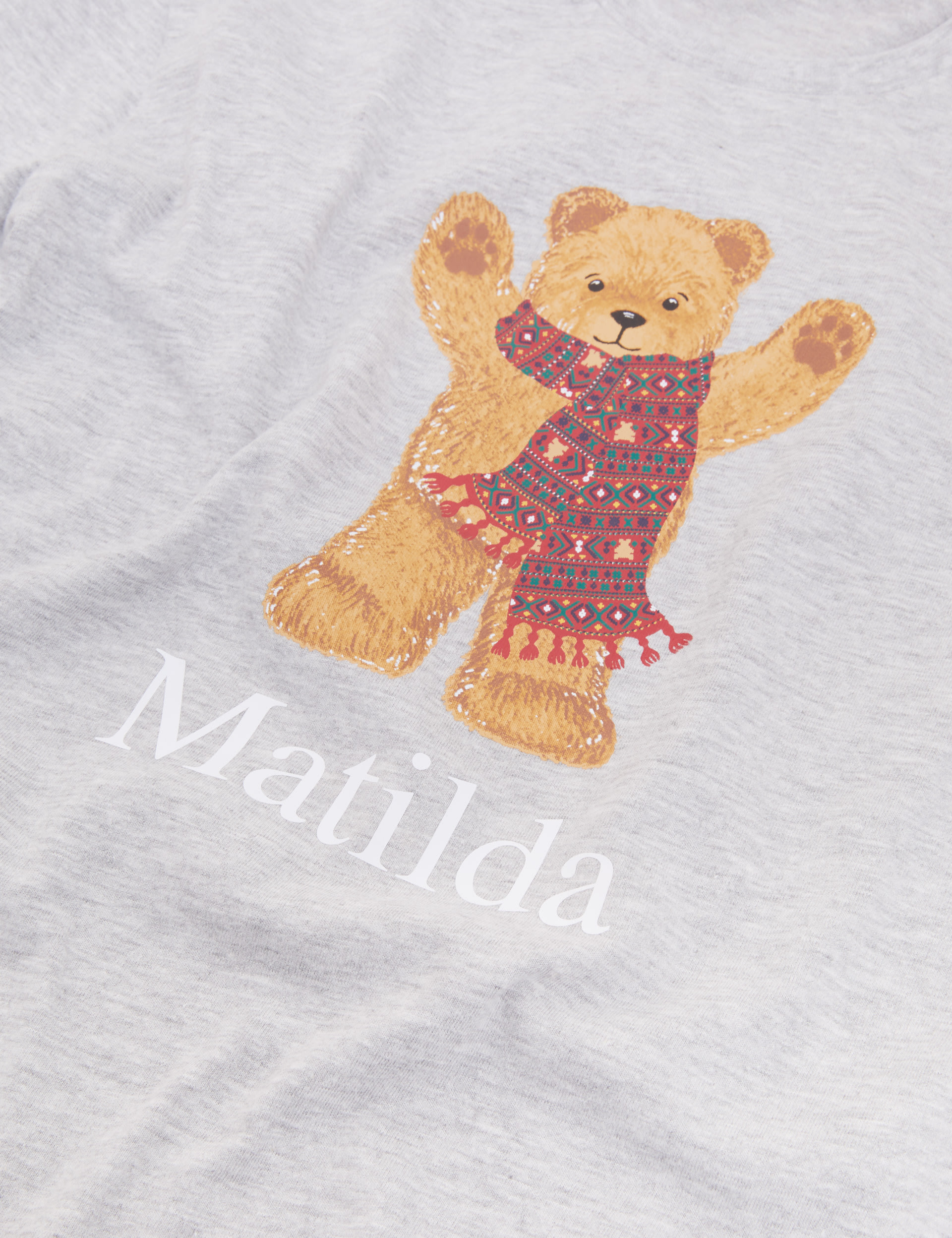 Personalised Kids' Spencer Bear™ Pyjamas (2-16 Yrs) 2 of 2