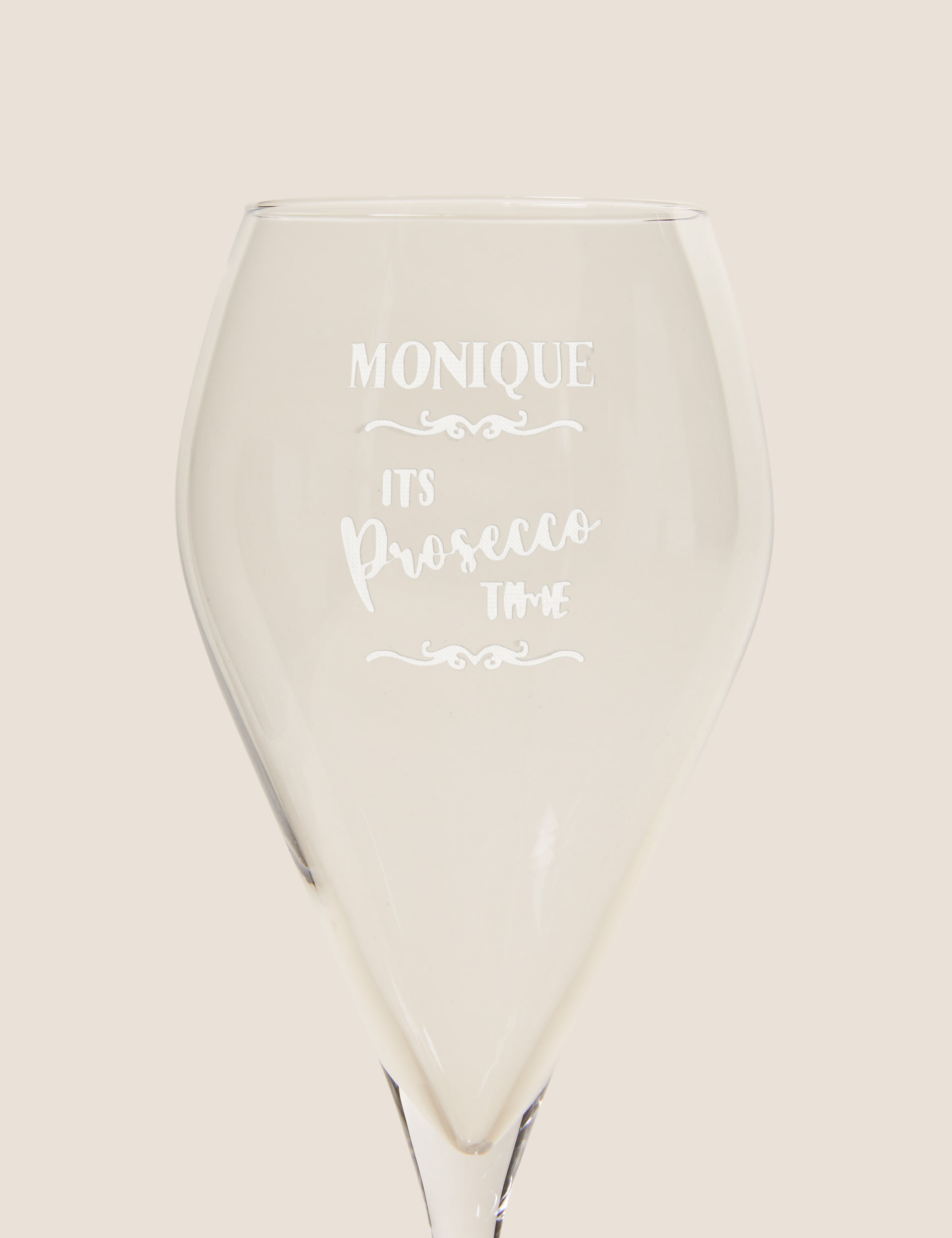 Personalised Name Prosecco Glass 3 of 3