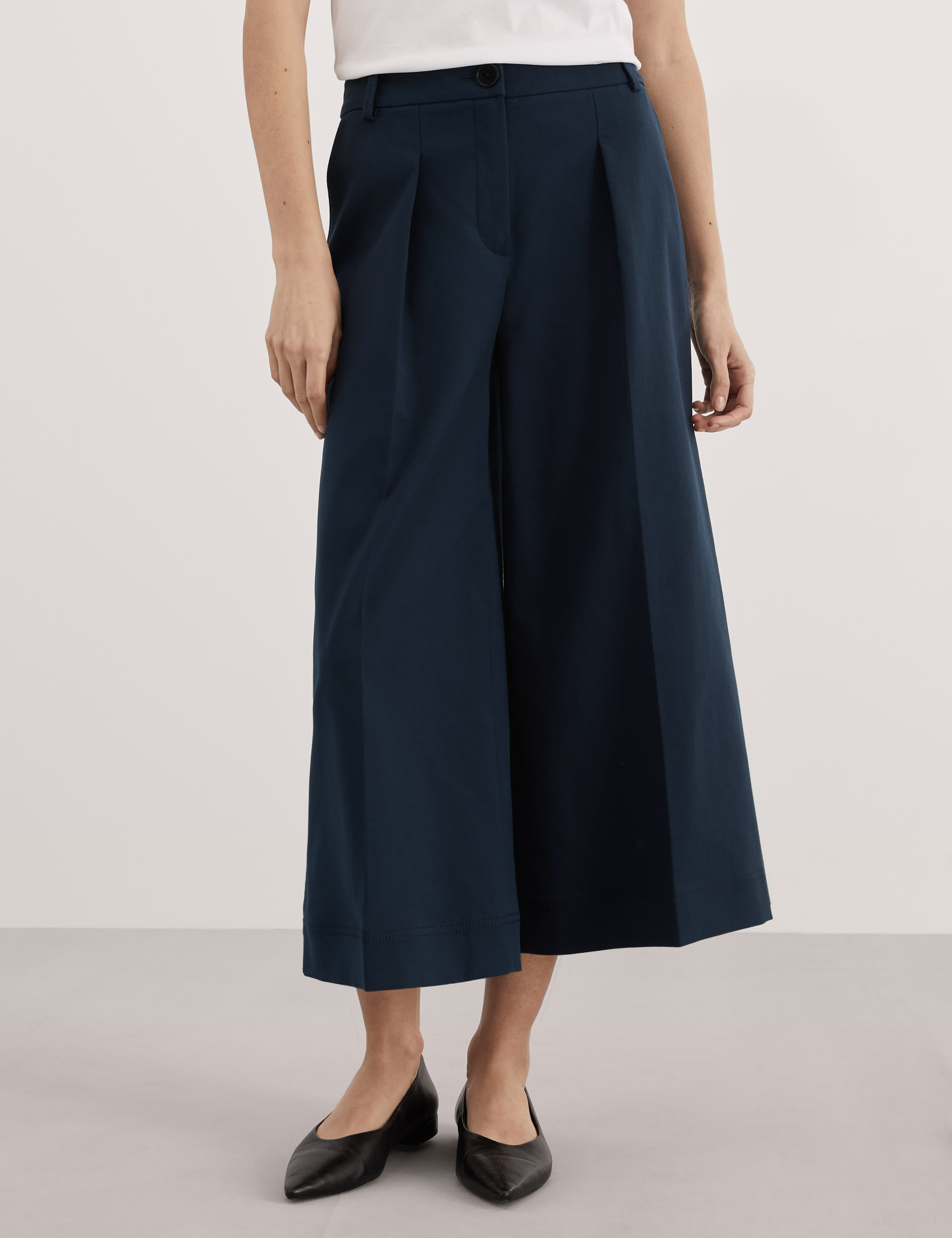 Cotton Rich Wide Leg Culottes 5 of 7