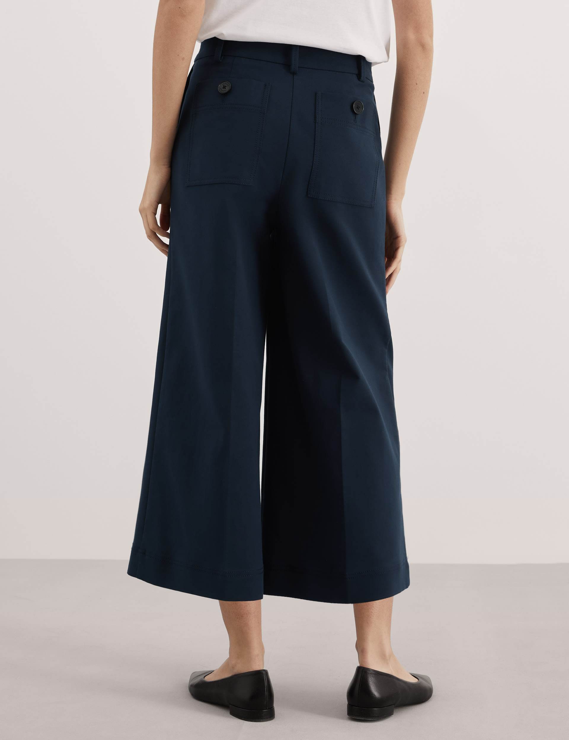 Cotton Rich Wide Leg Culottes 6 of 7