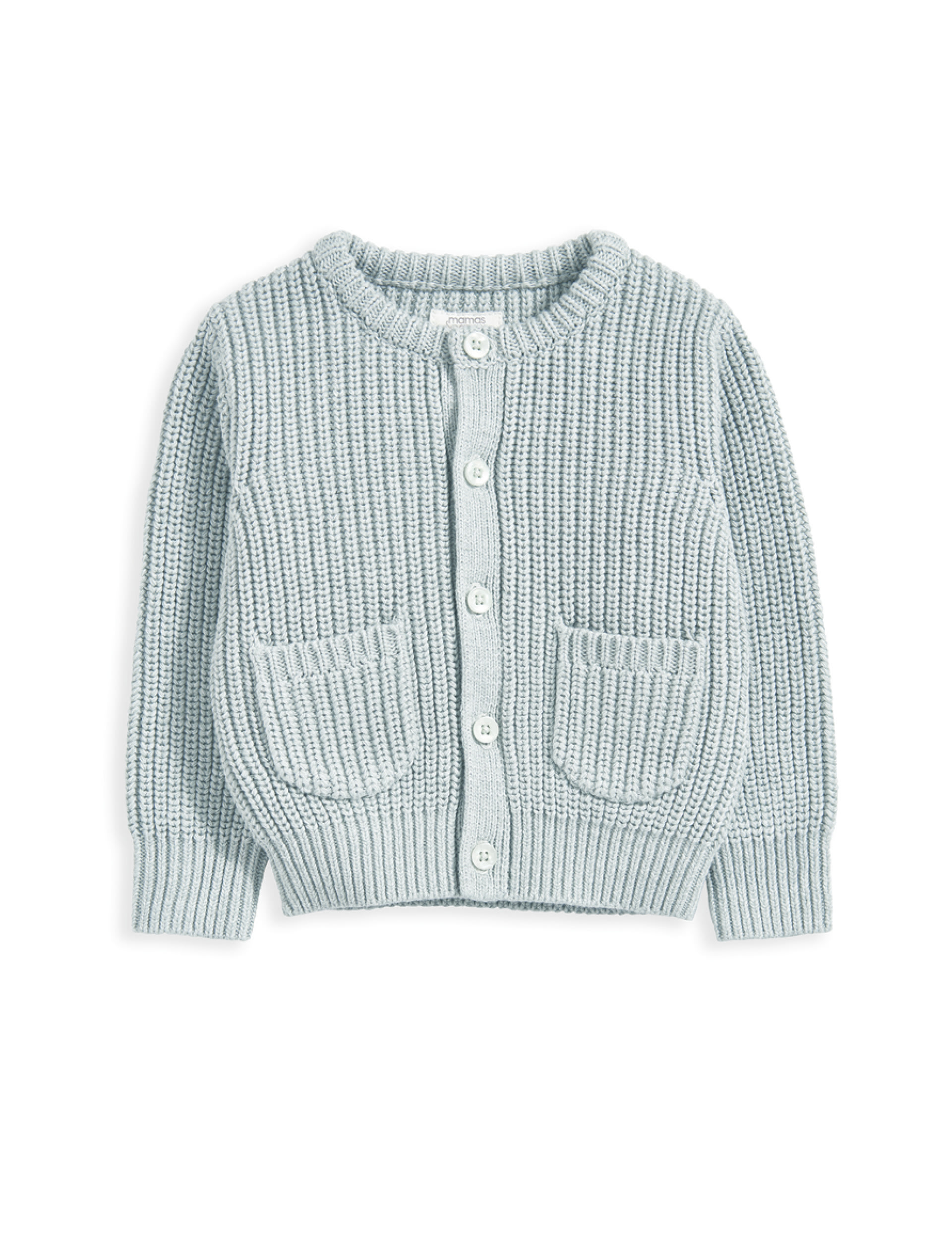 Pure Cotton Knitted Cardigan (7lbs-12 Months) 2 of 5