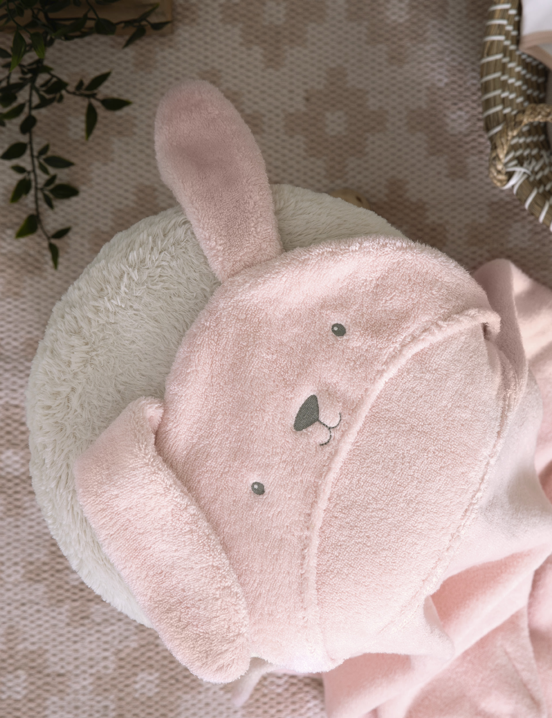 Hooded Bunny Baby Towel | Mamas & Papas | M&S