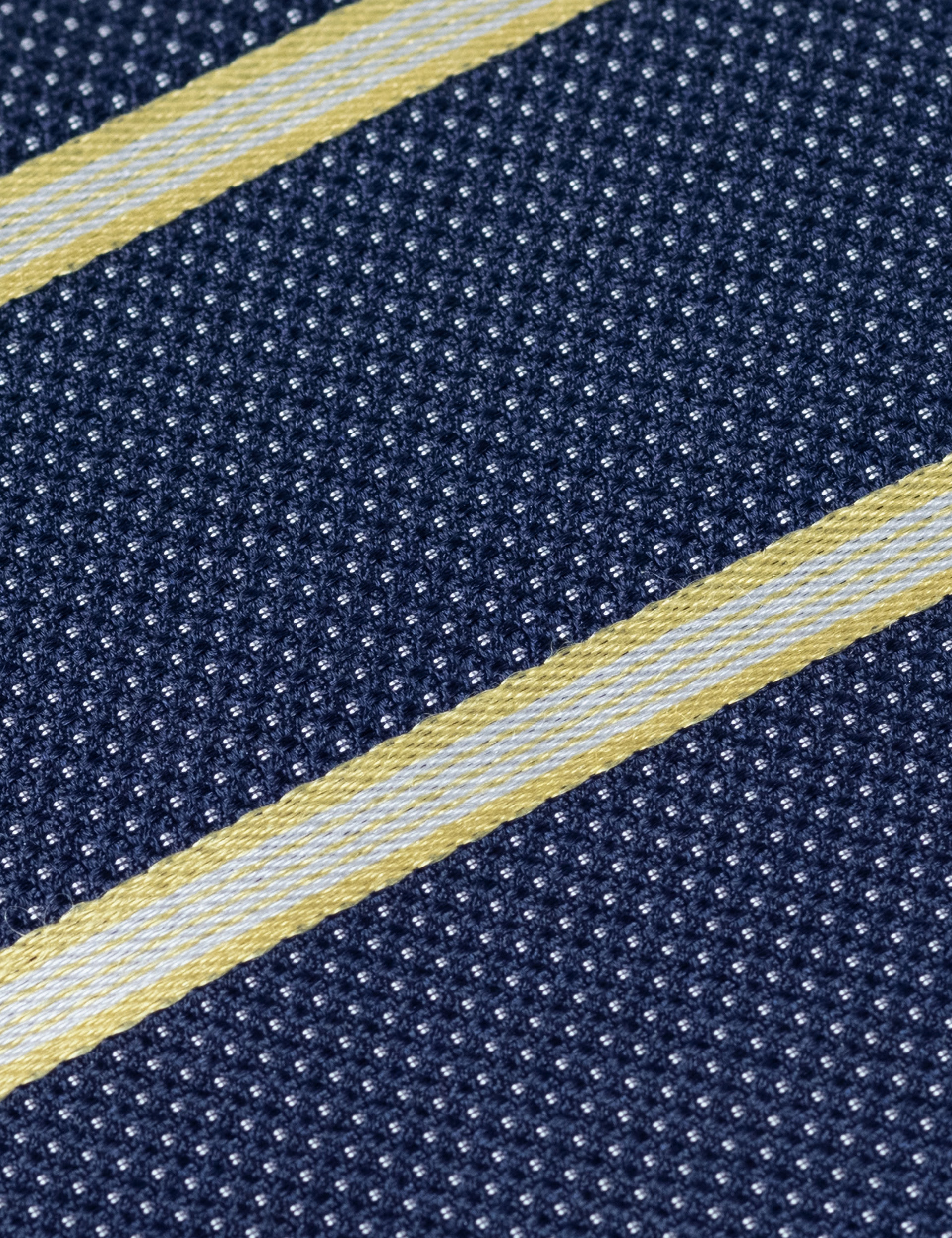 Striped Pure Silk Tie 3 of 3