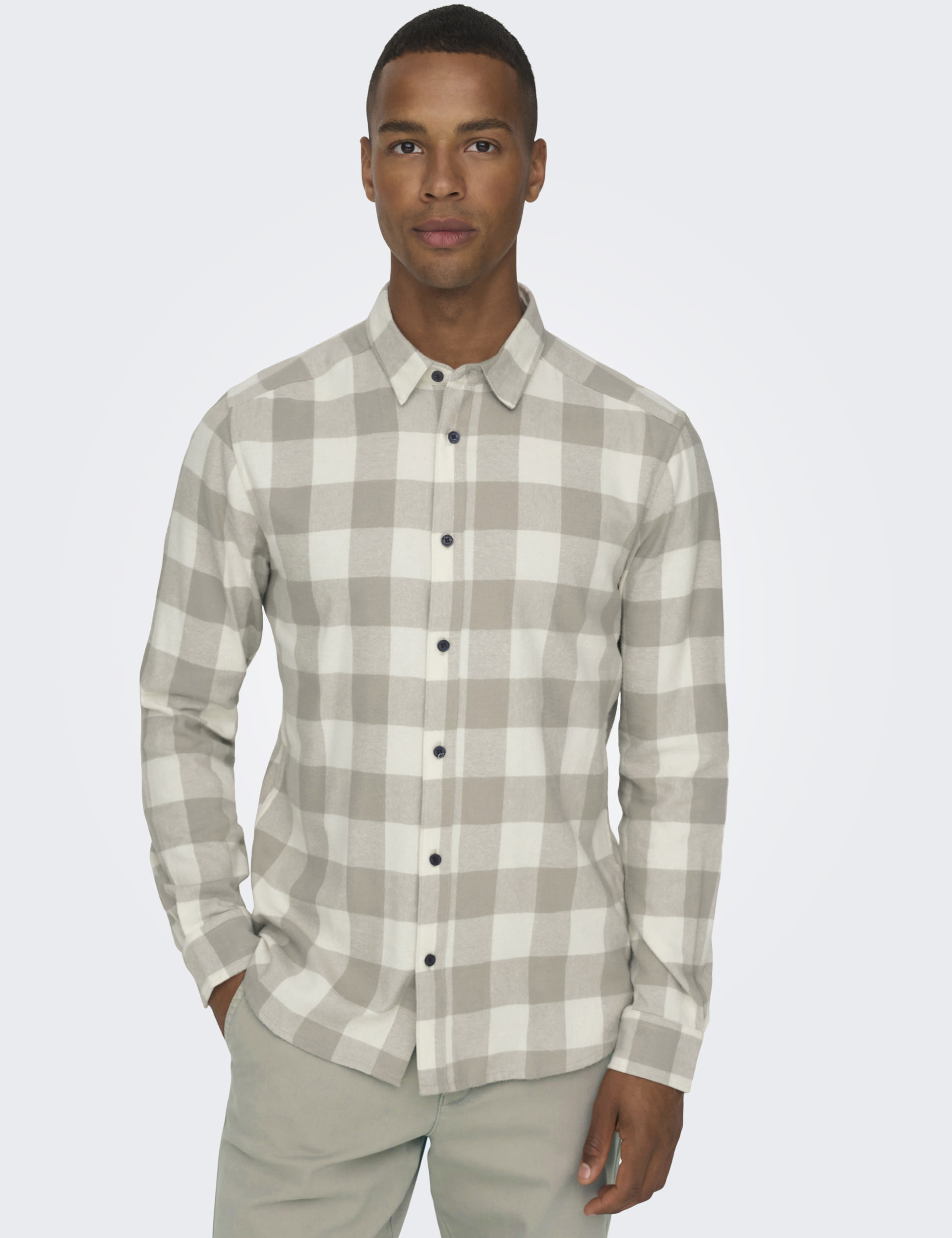 Pure Cotton Check Flannel Shirt 6 of 6