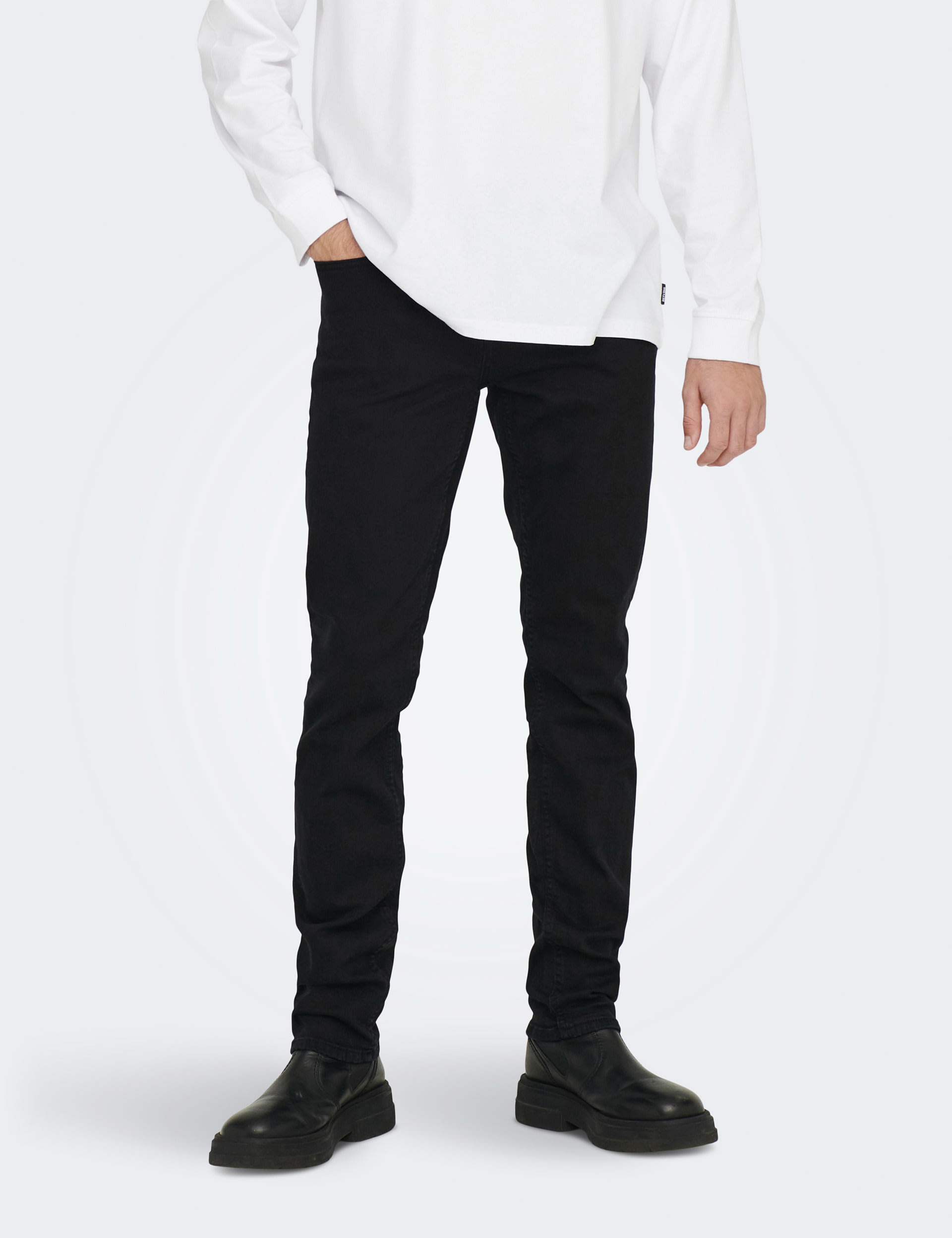 Slim Fit 5 Pocket Jeans 1 of 7