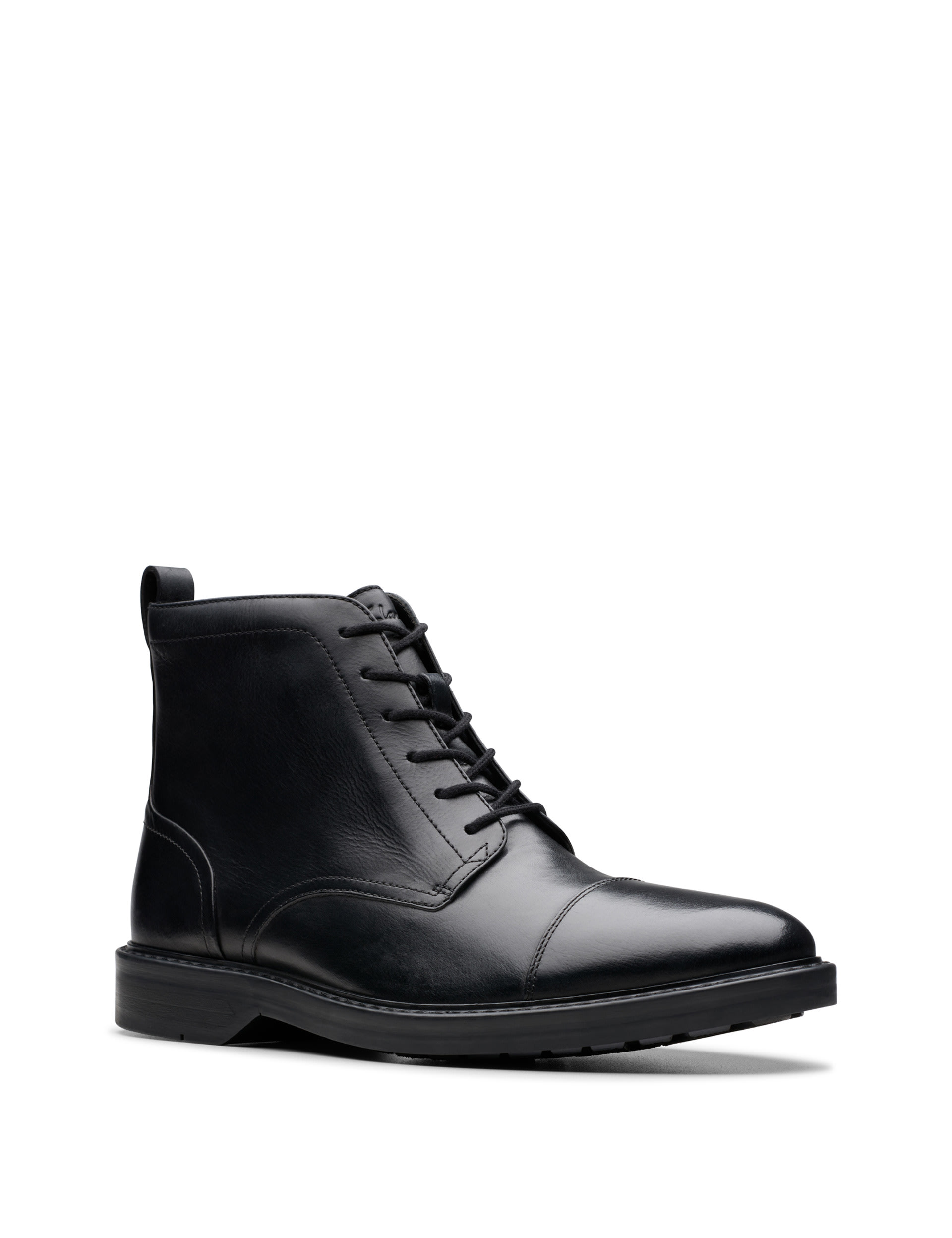 Leather Side Zip Casual Boots 7 of 7