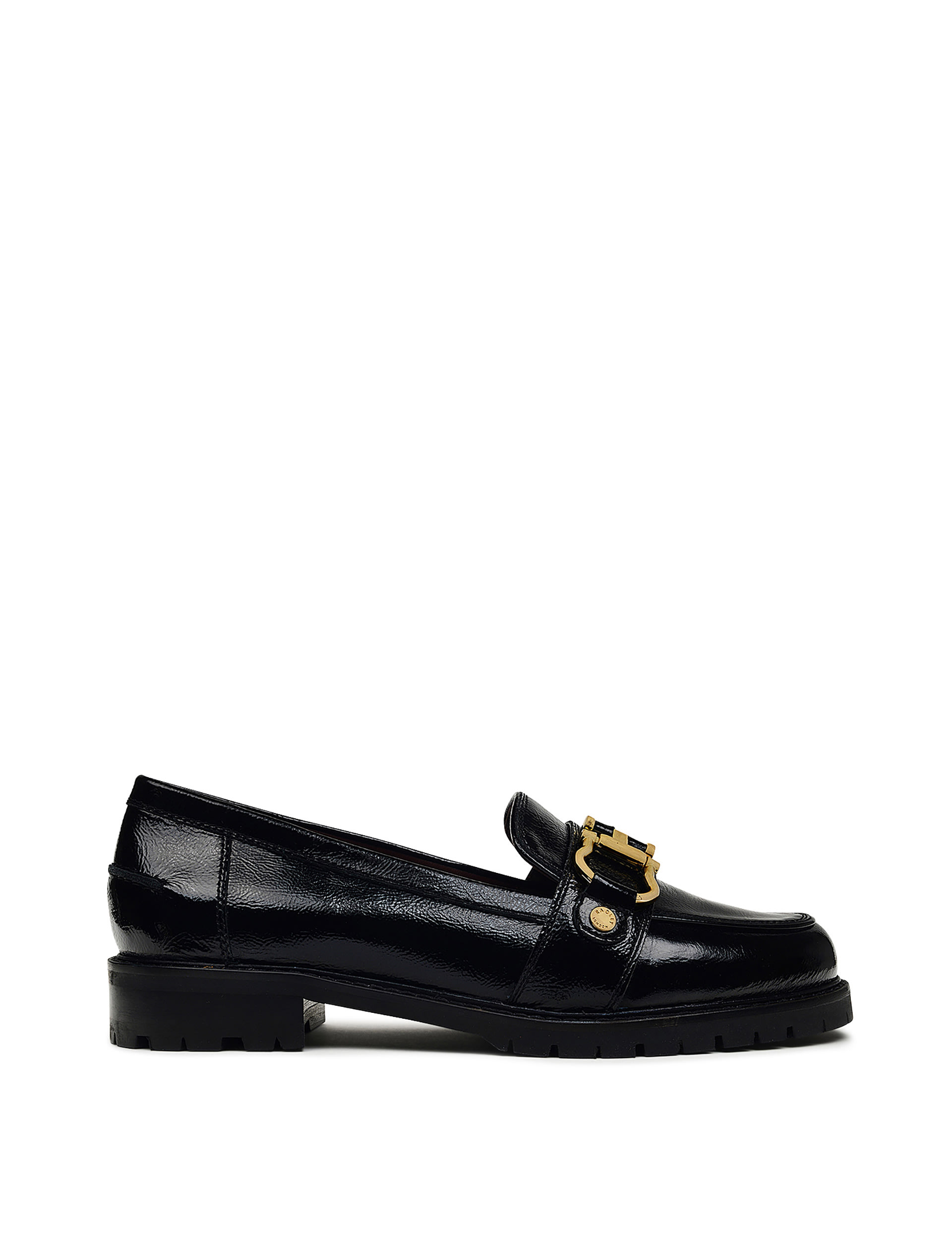 Linden Row Leather Chunky Loafers 1 of 3