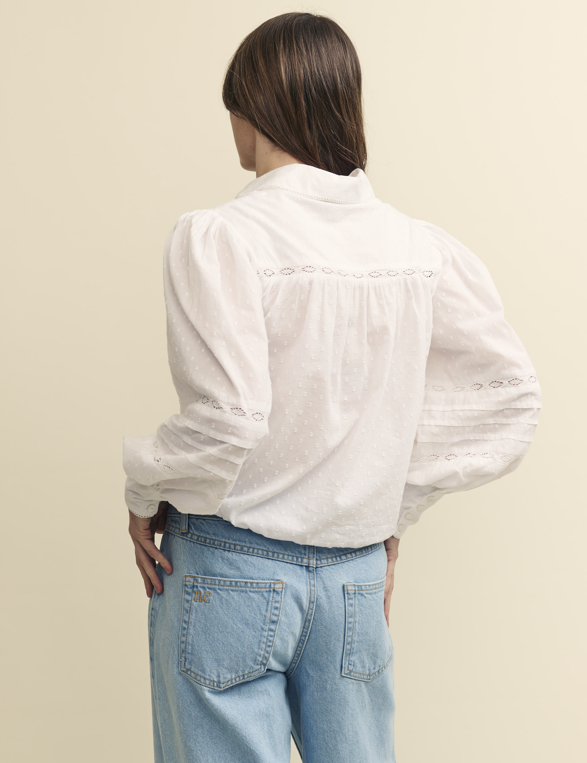 Pure Cotton Embroidered Blouse 2 of 6