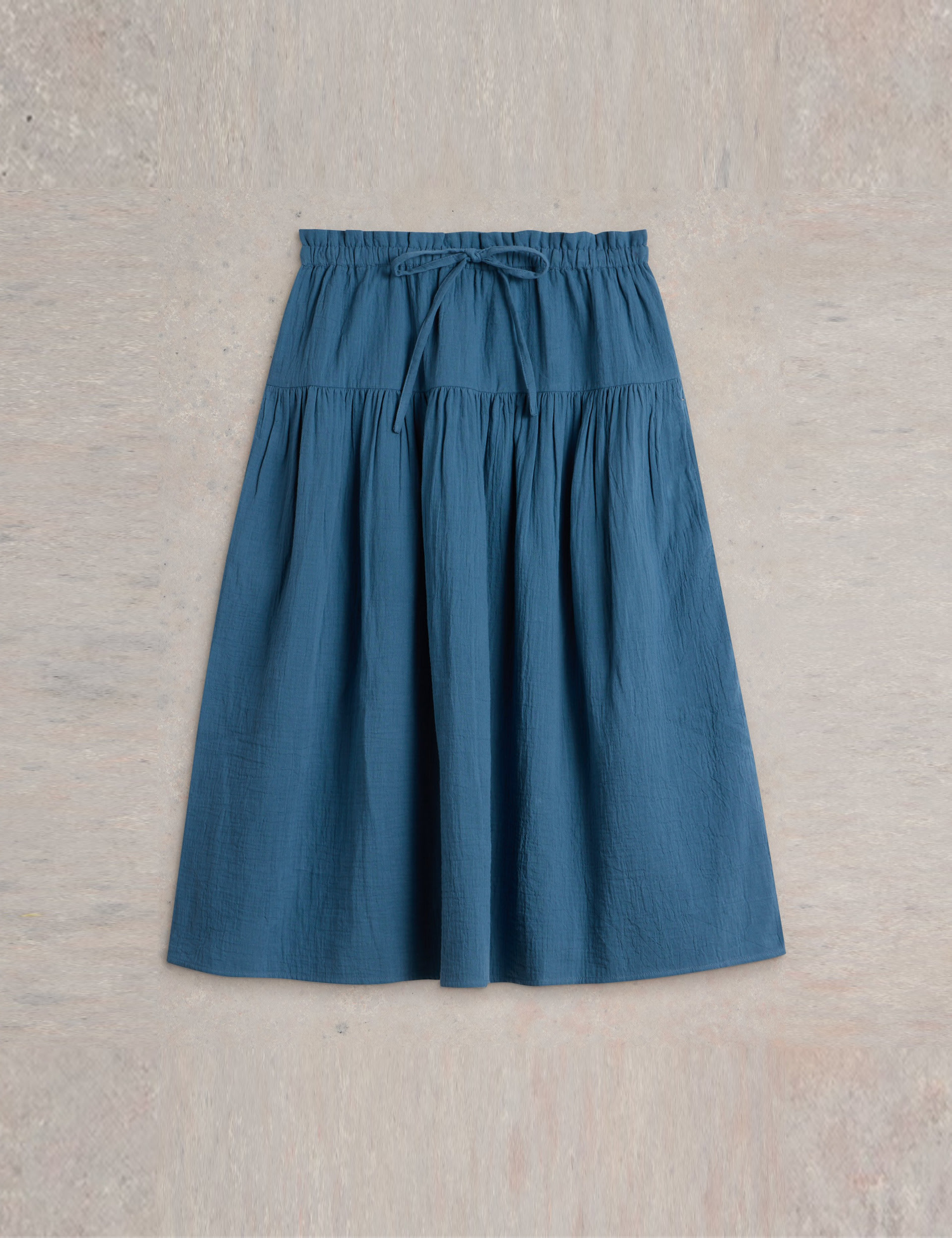 Pure Cotton Maxi A-Line Skirt 2 of 6