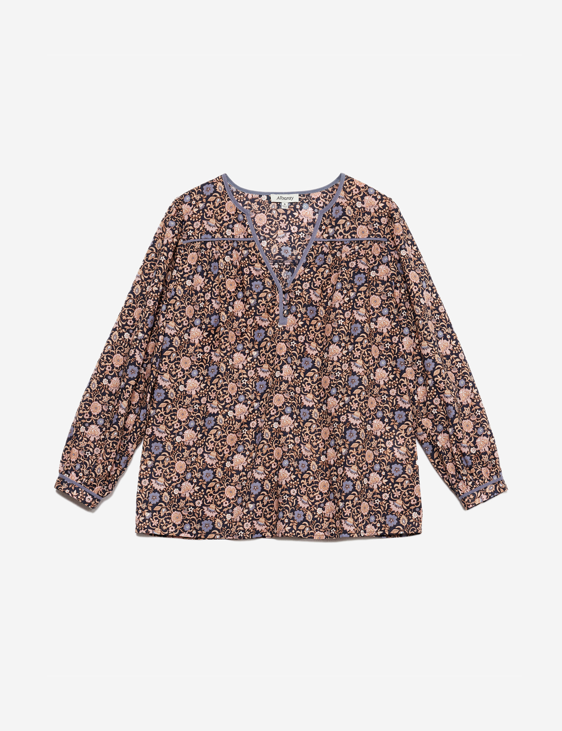 Organic Cotton Floral Blouse 2 of 4