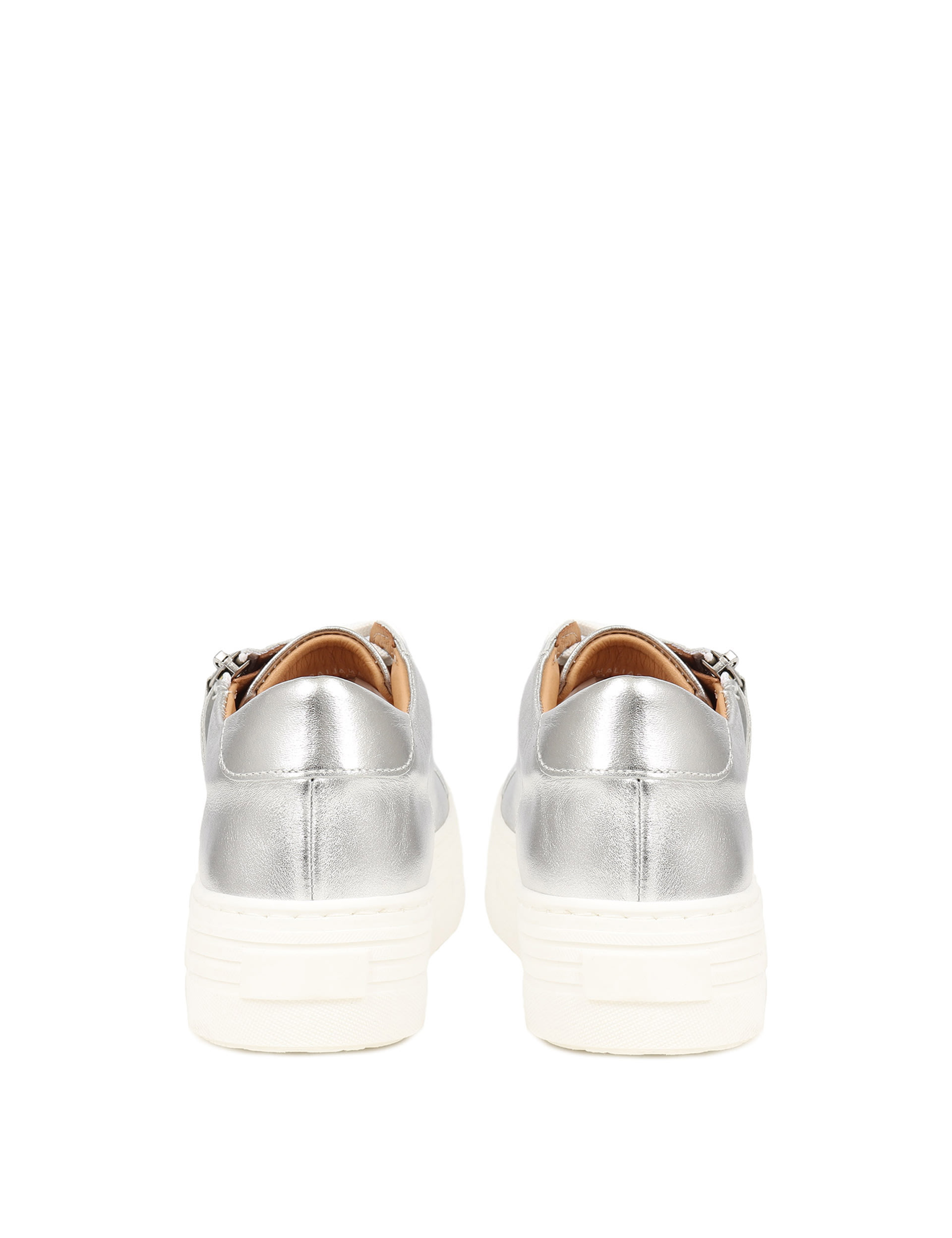 laceless flatform trainers