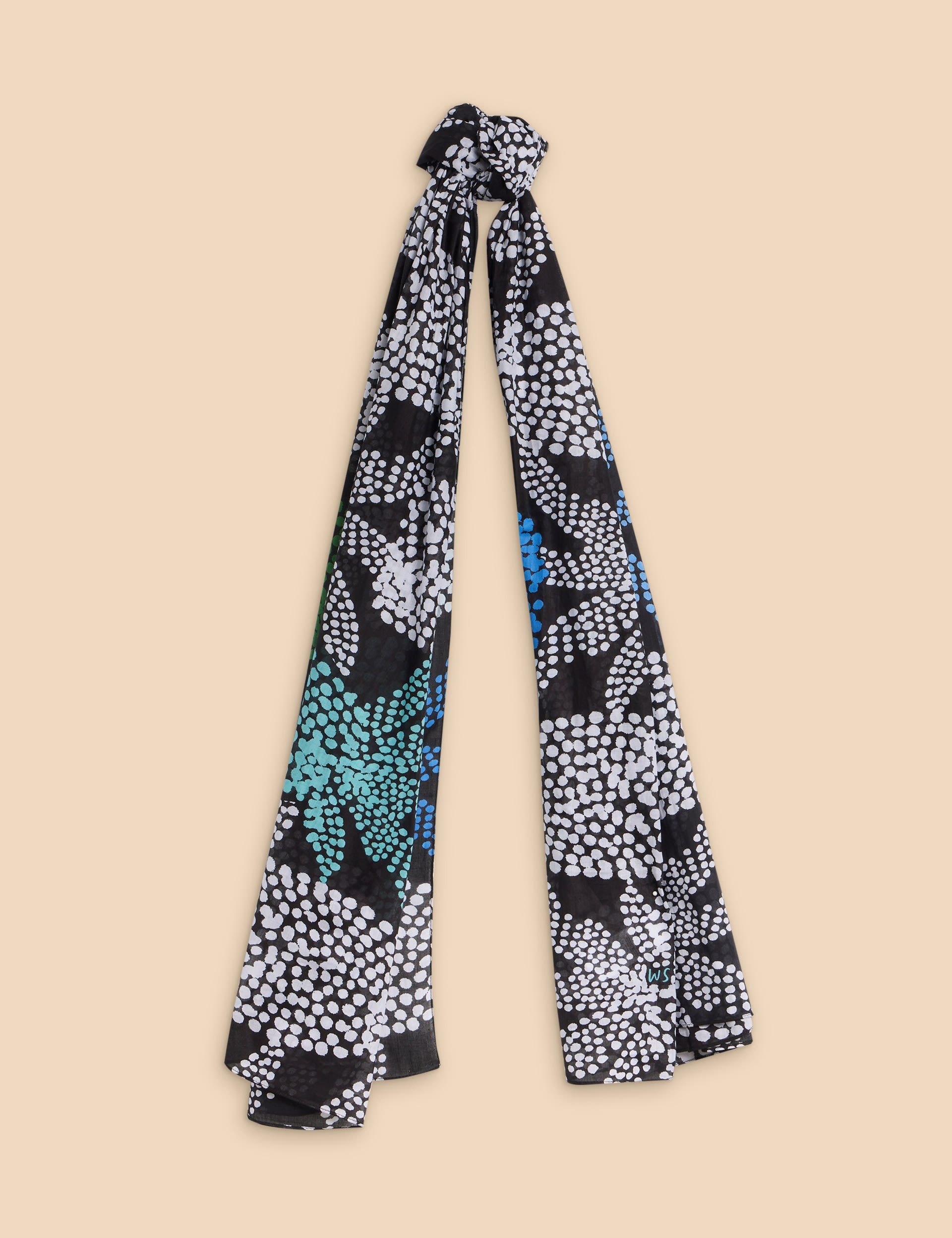 Pure Cotton Printed Scarf 1 of 3