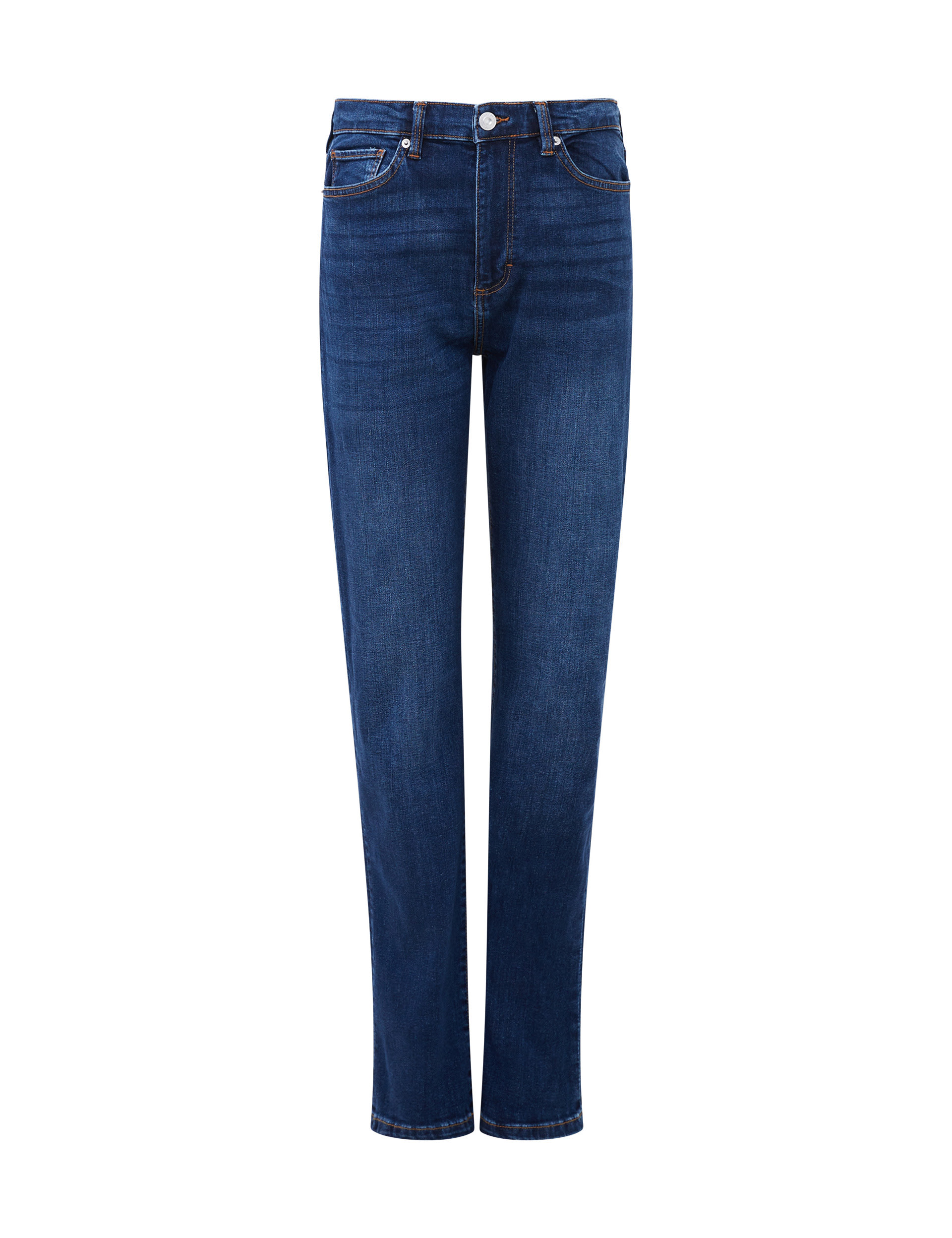 High Waisted Slim Fit Jeans 2 of 4