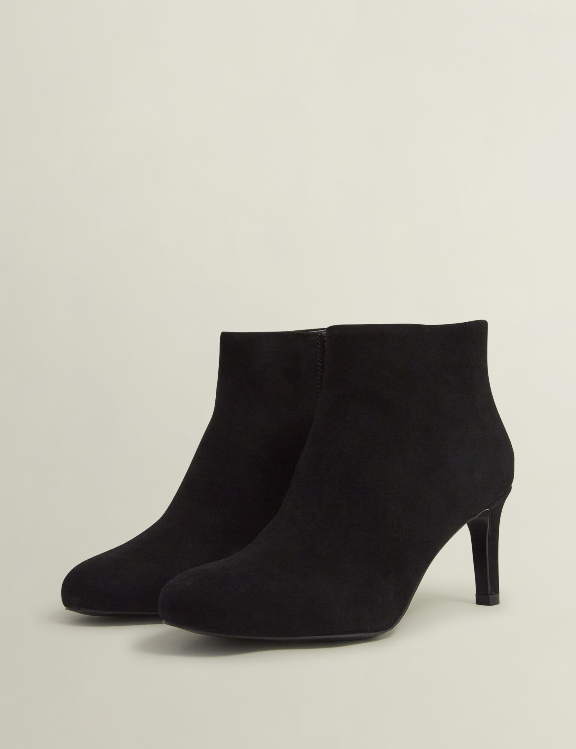 Suede Stiletto Heel Ankle Boots 4 of 6