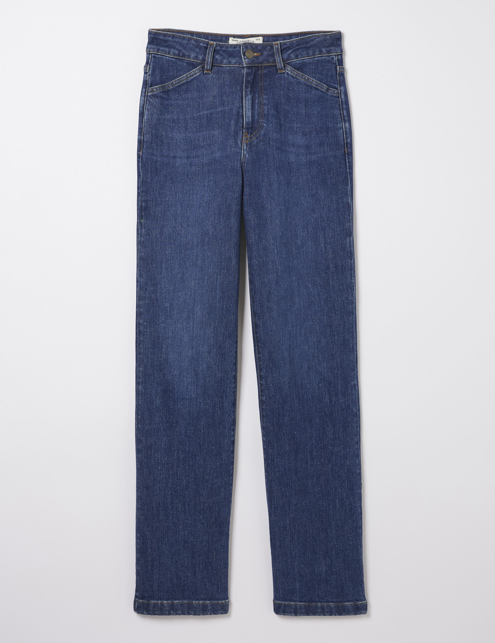 Cotton Rich Wide Leg Jeans 2 of 5