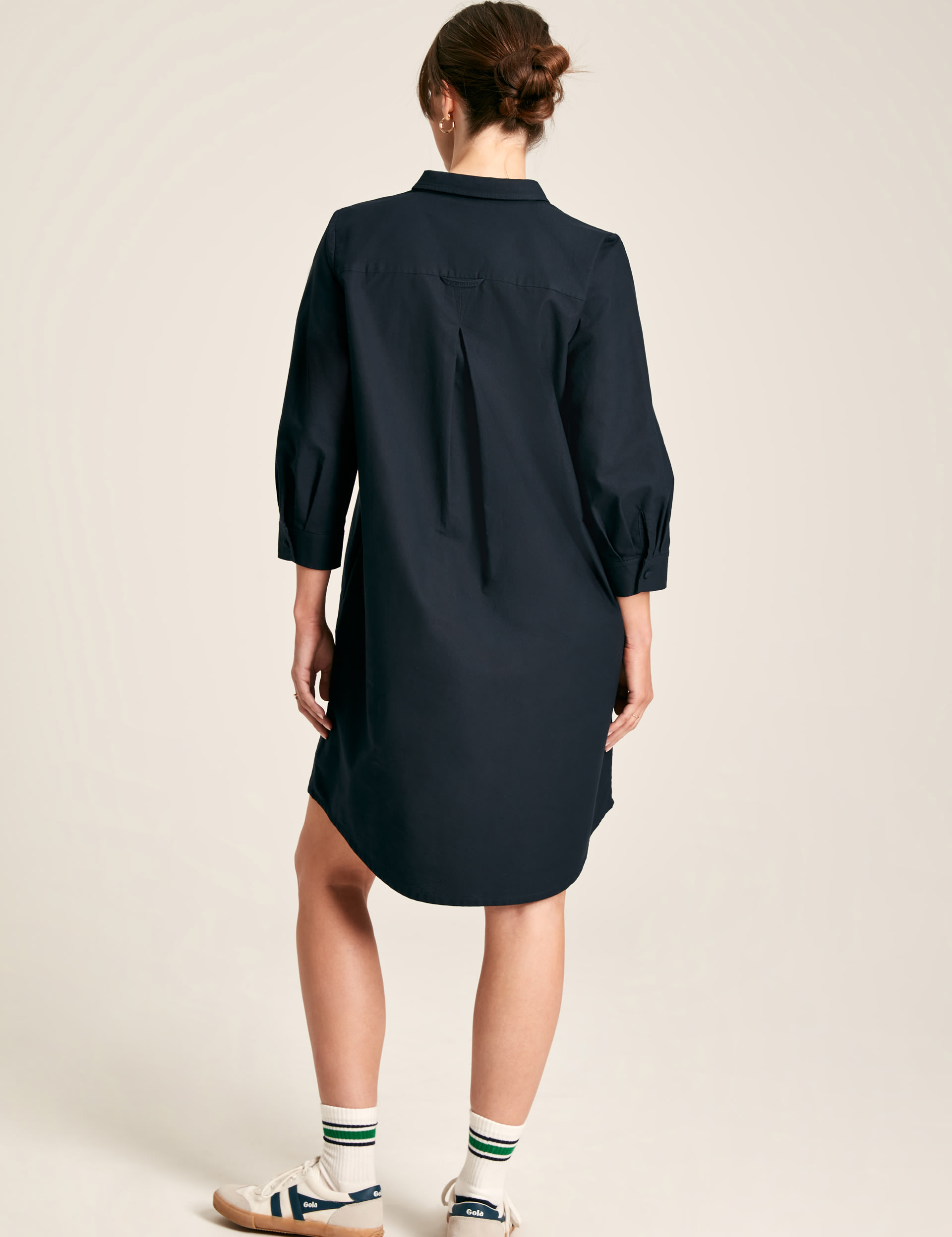 Pure Cotton Knee Length Shirt Dress 3 of 7