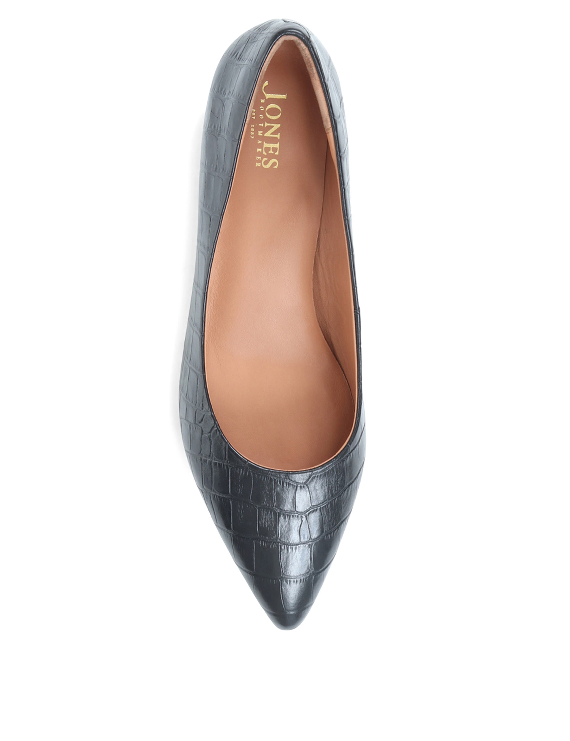 block heel pointed shoes