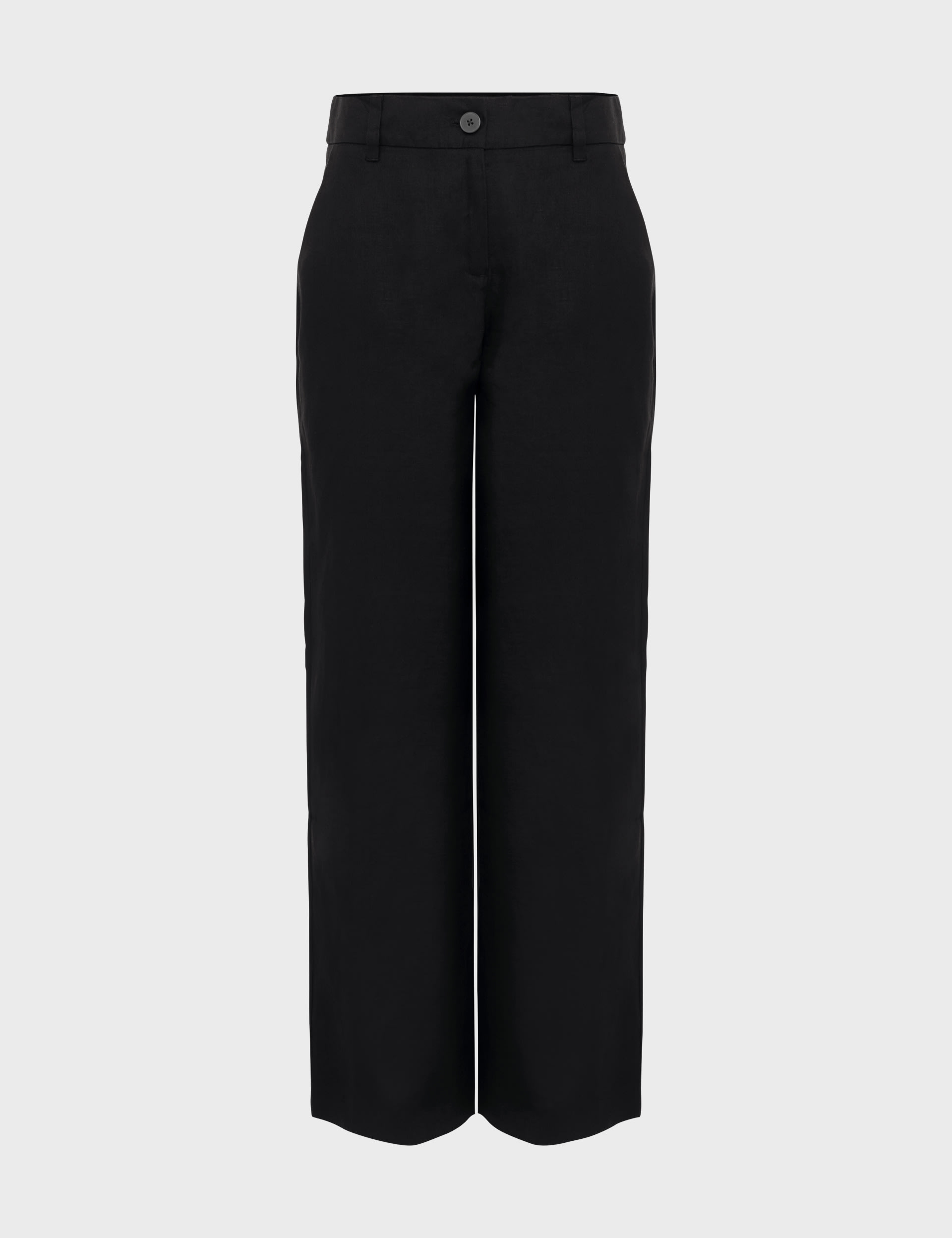 Pure Linen Straight Leg Trousers 2 of 6