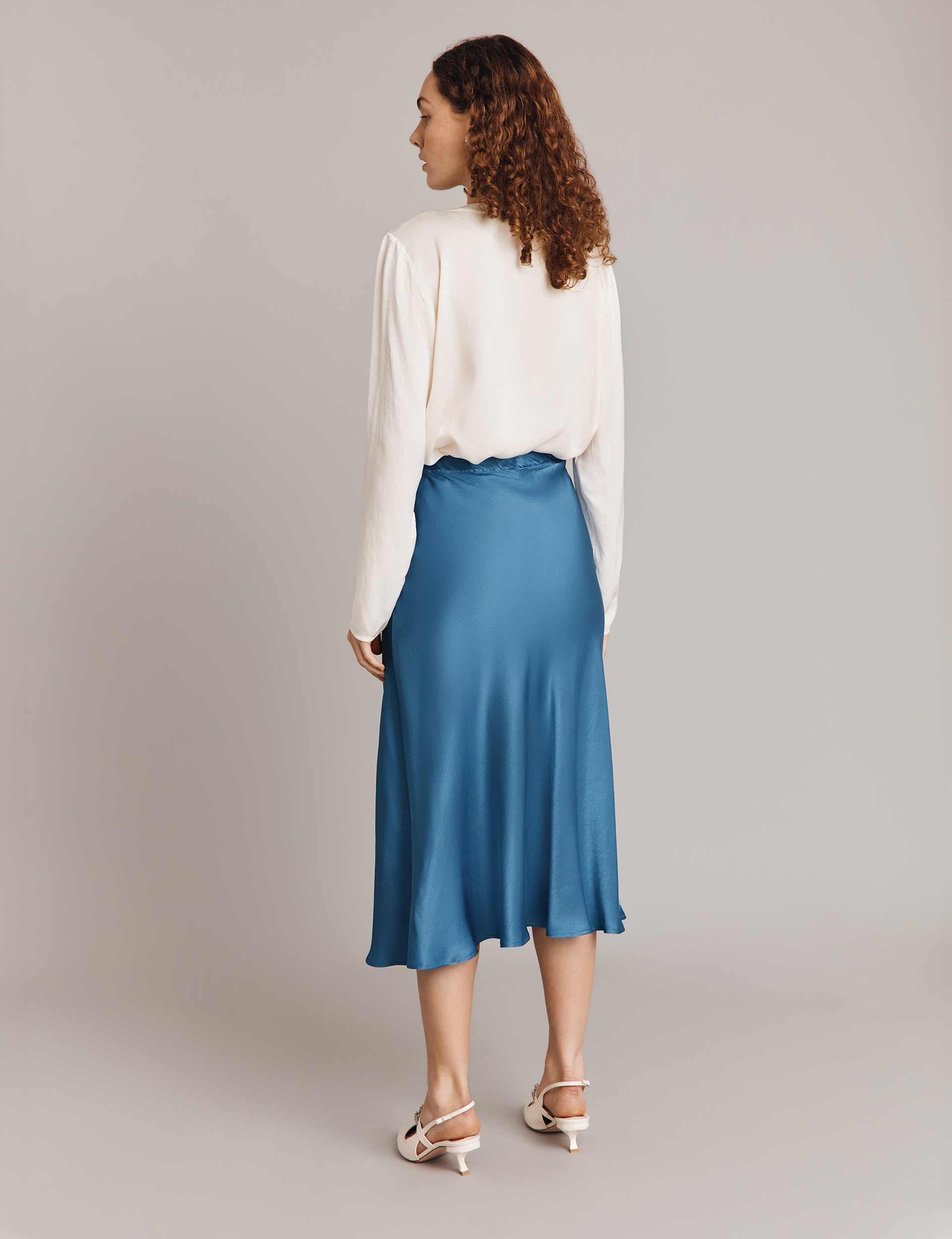 Midi Slip Skirt 3 of 4