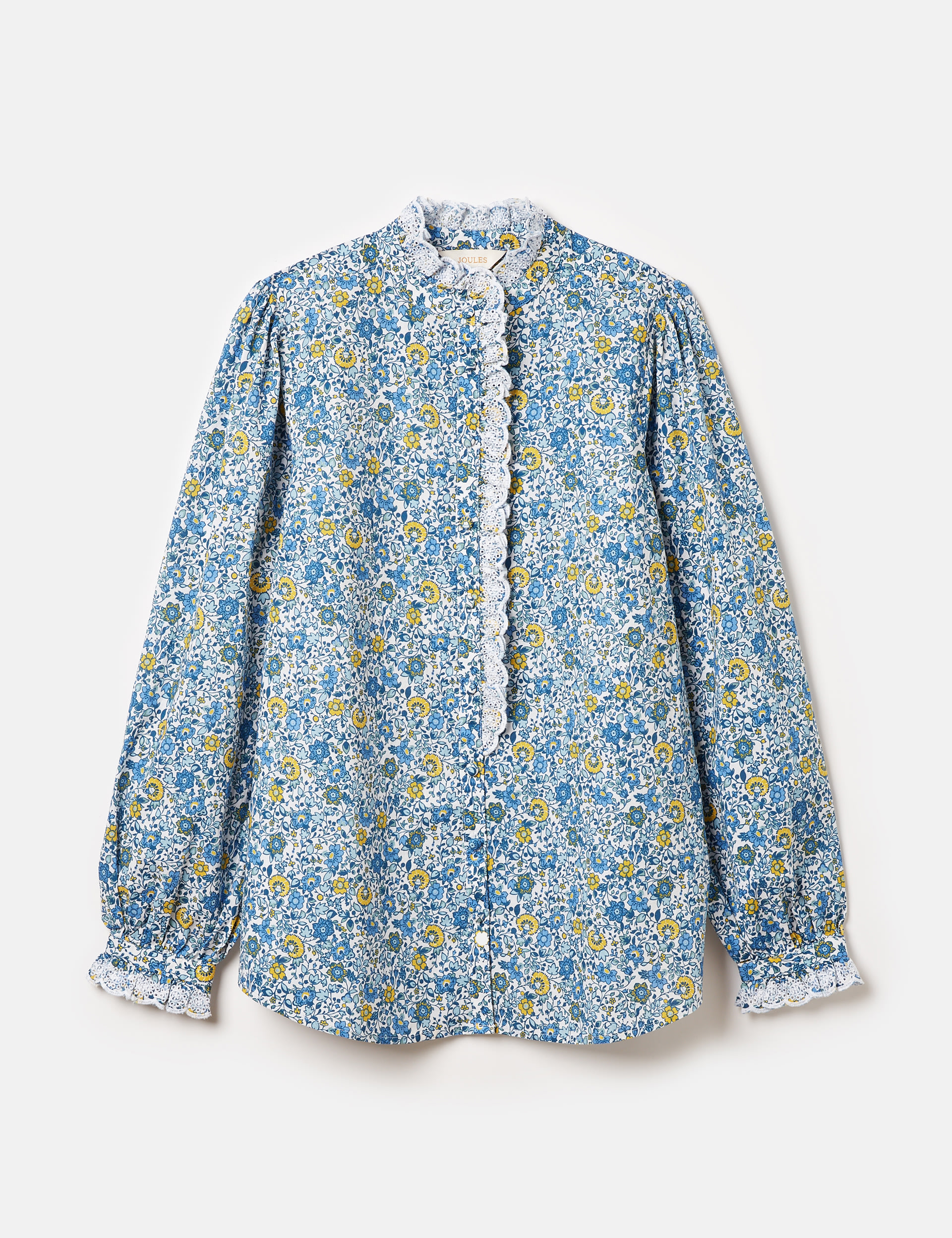 Pure Cotton Ditsy Floral Top | Joules | M&S