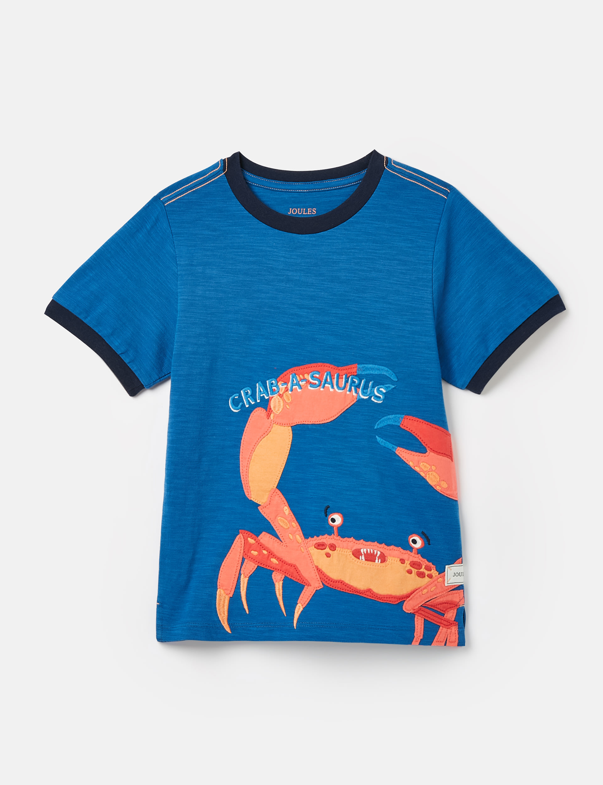 Pure Cotton Crab T-Shirt (2-8 Yrs) 1 of 5