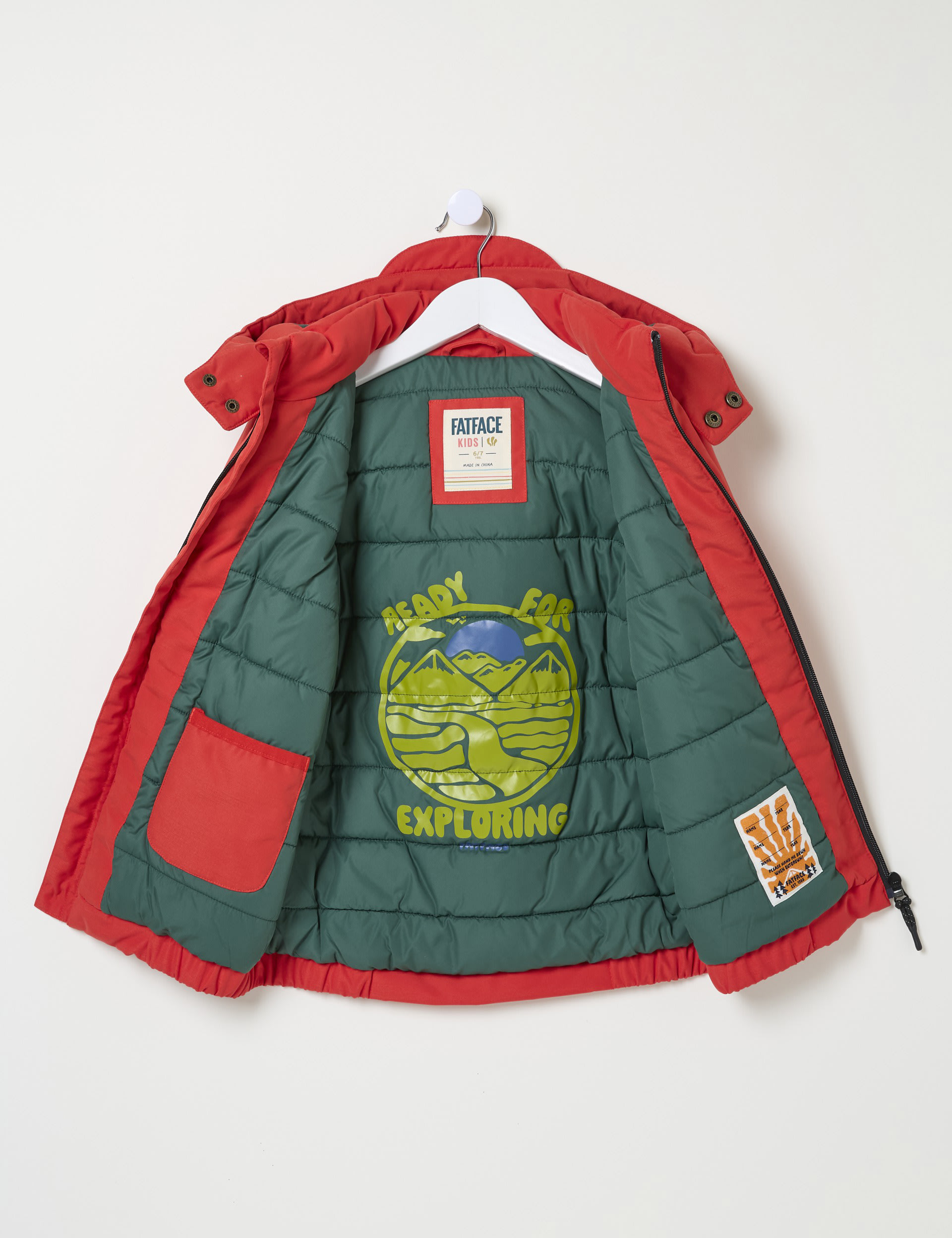 Hooded Padded Jacket (3-13 Yrs) 2 of 2