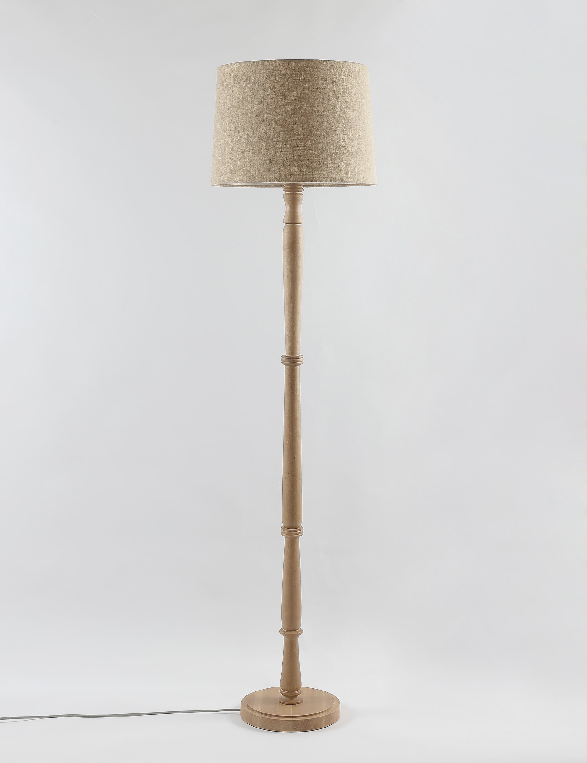 Wooden Floor Lamp 1 of 8