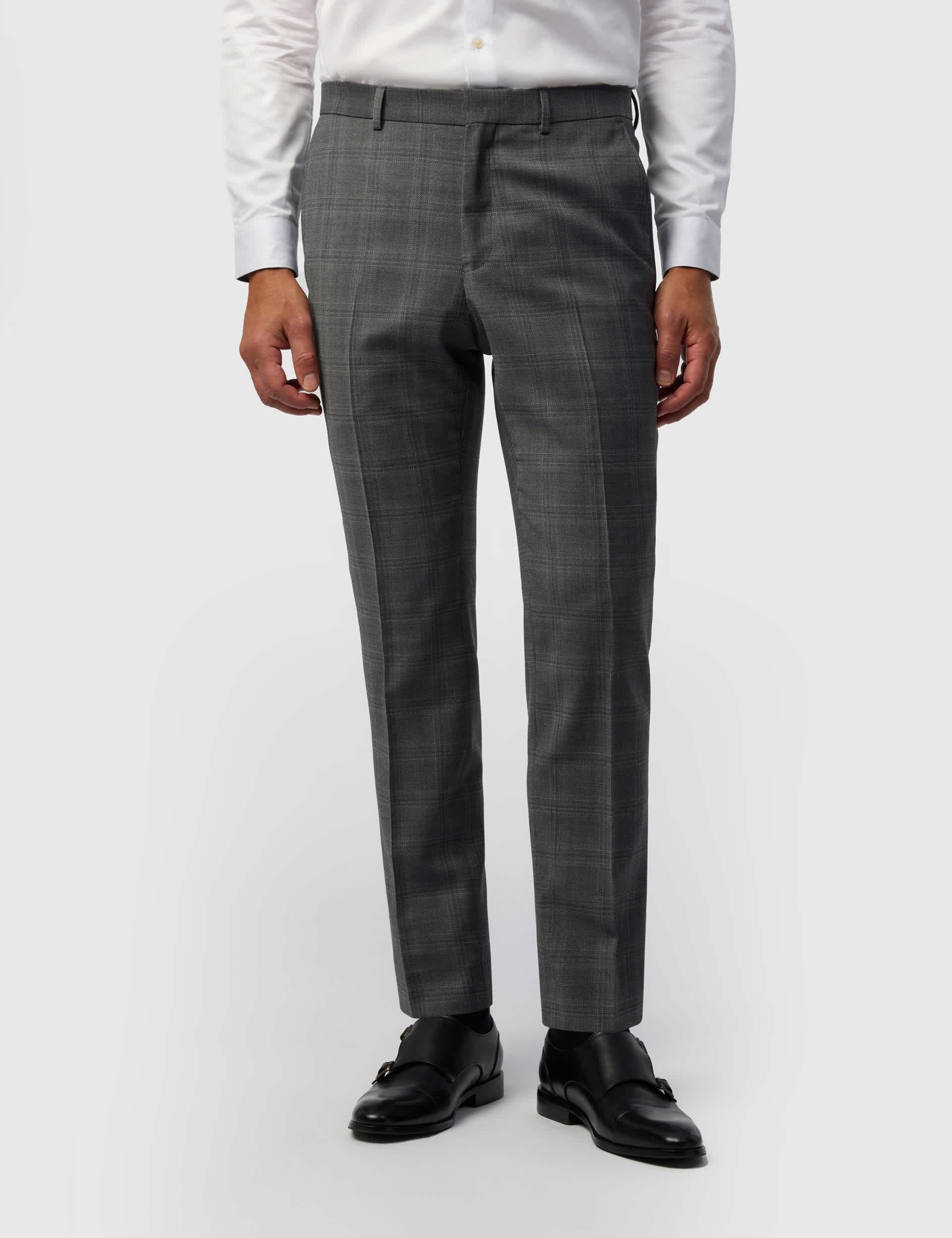 3 Piece Slim Fit Wool Blend Suit thumbnail 3