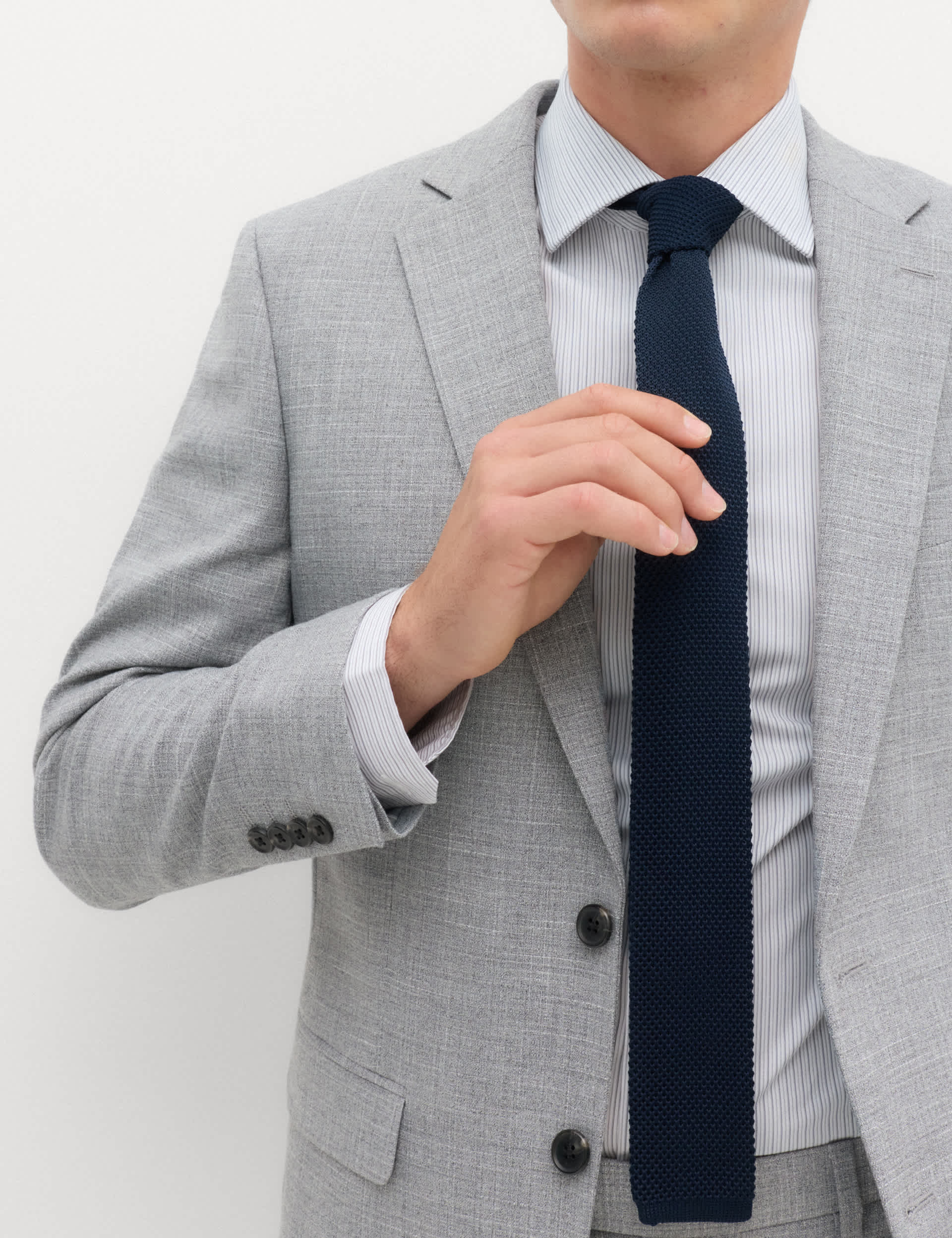 2 Piece Regular Fit Textured Suit thumbnail 2