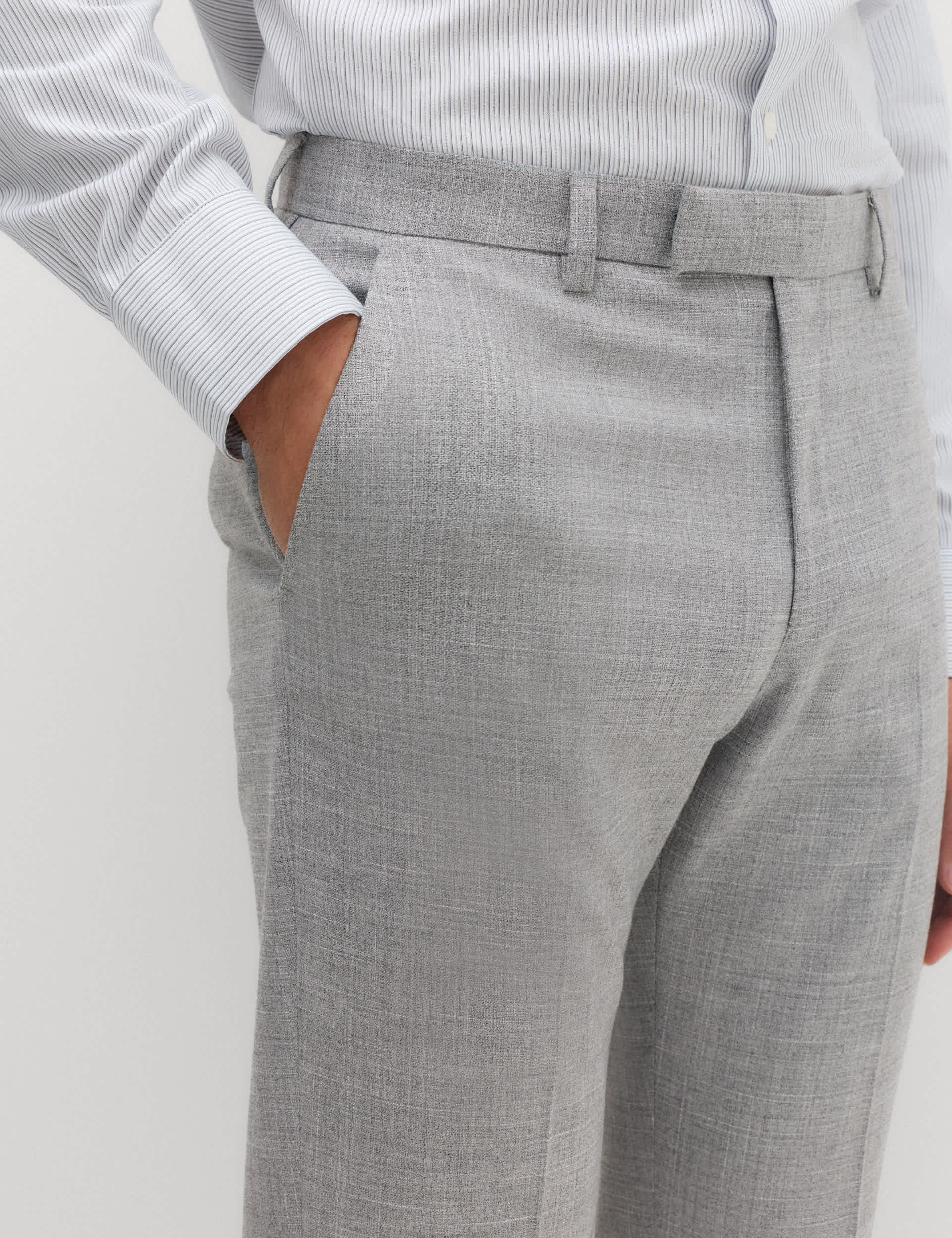 2 Piece Regular Fit Textured Suit thumbnail 3