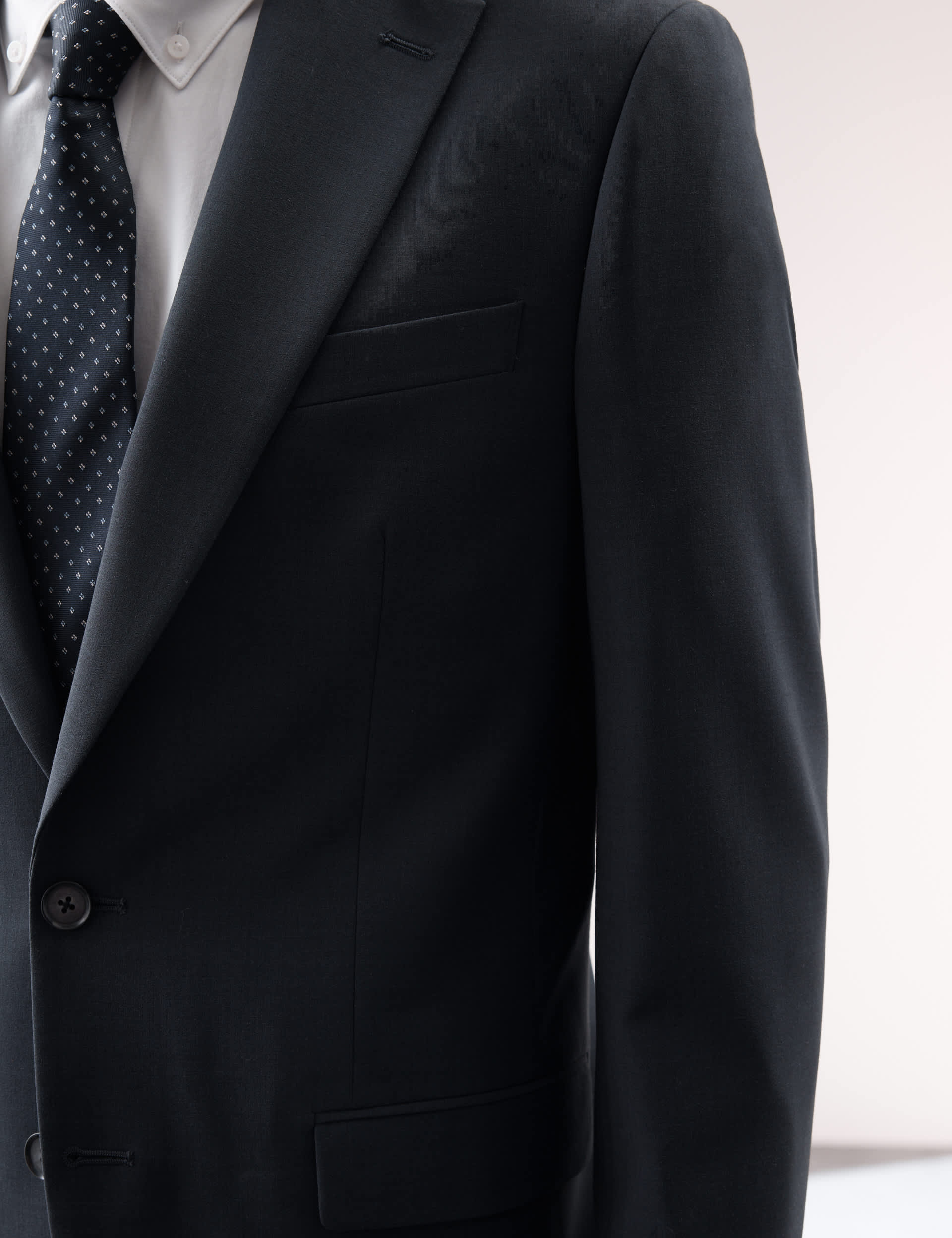 2 Piece Tailored Fit Performance Suit