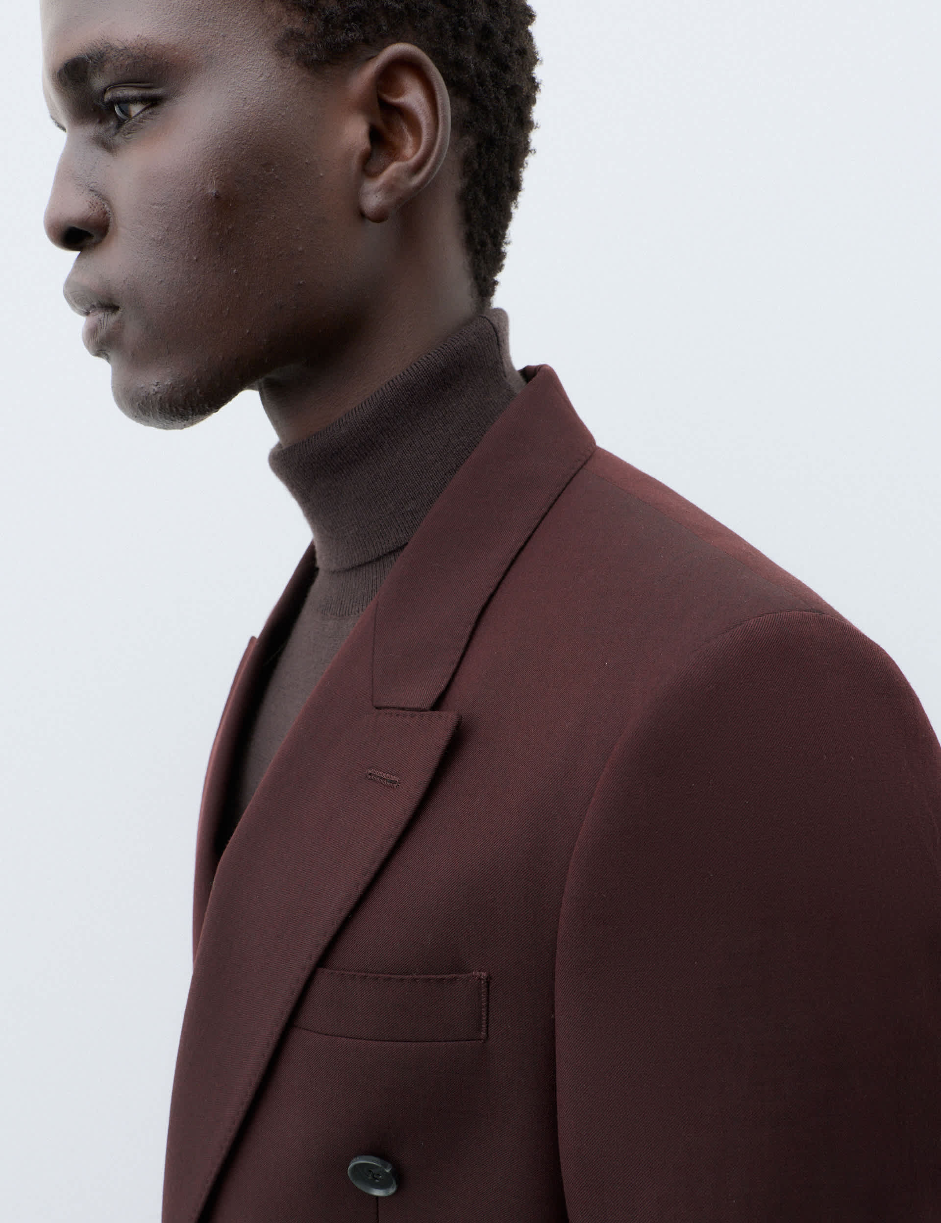 2 Piece Merino Wool Rich Double Breasted Suit thumbnail 2
