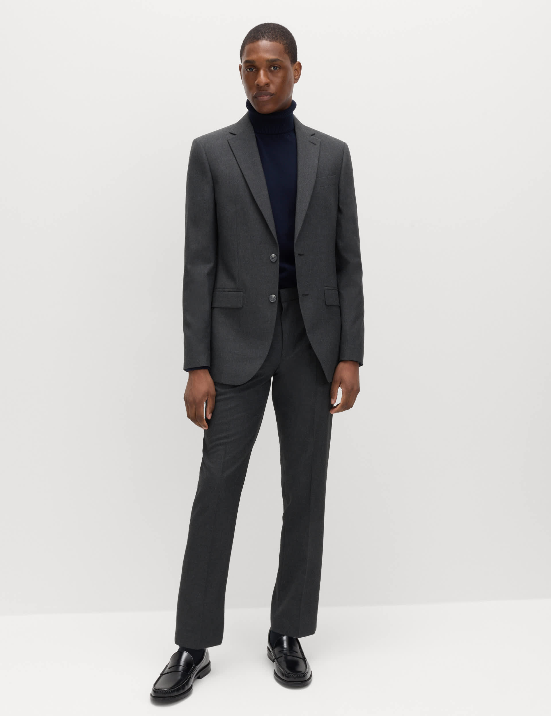 2 Piece Slim Fit Machine Washable Suit thumbnail 2