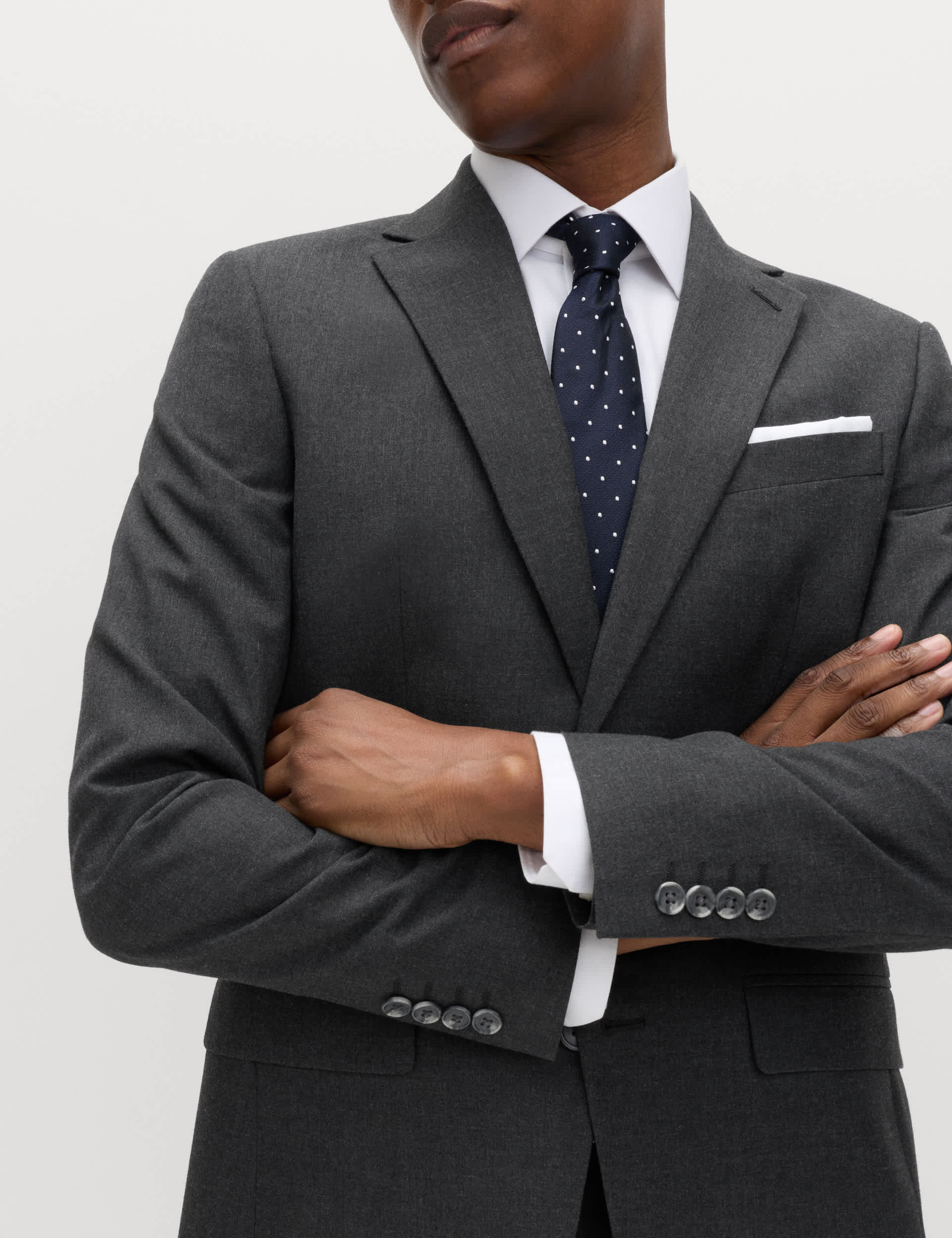 2 Piece Slim Fit Machine Washable Suit thumbnail 5
