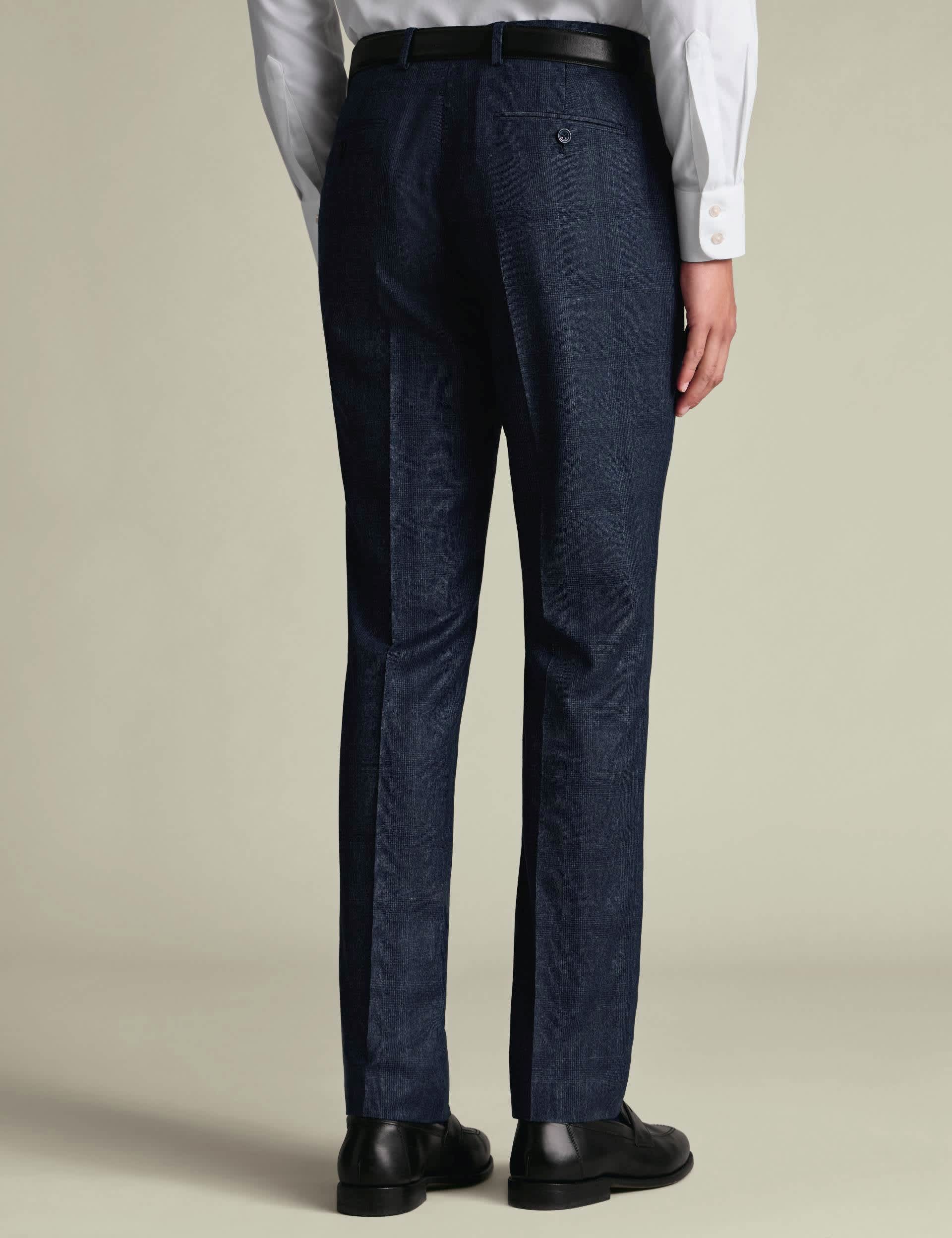 2 Piece Slim Fit Super 120s Merino Wool Suit thumbnail 3