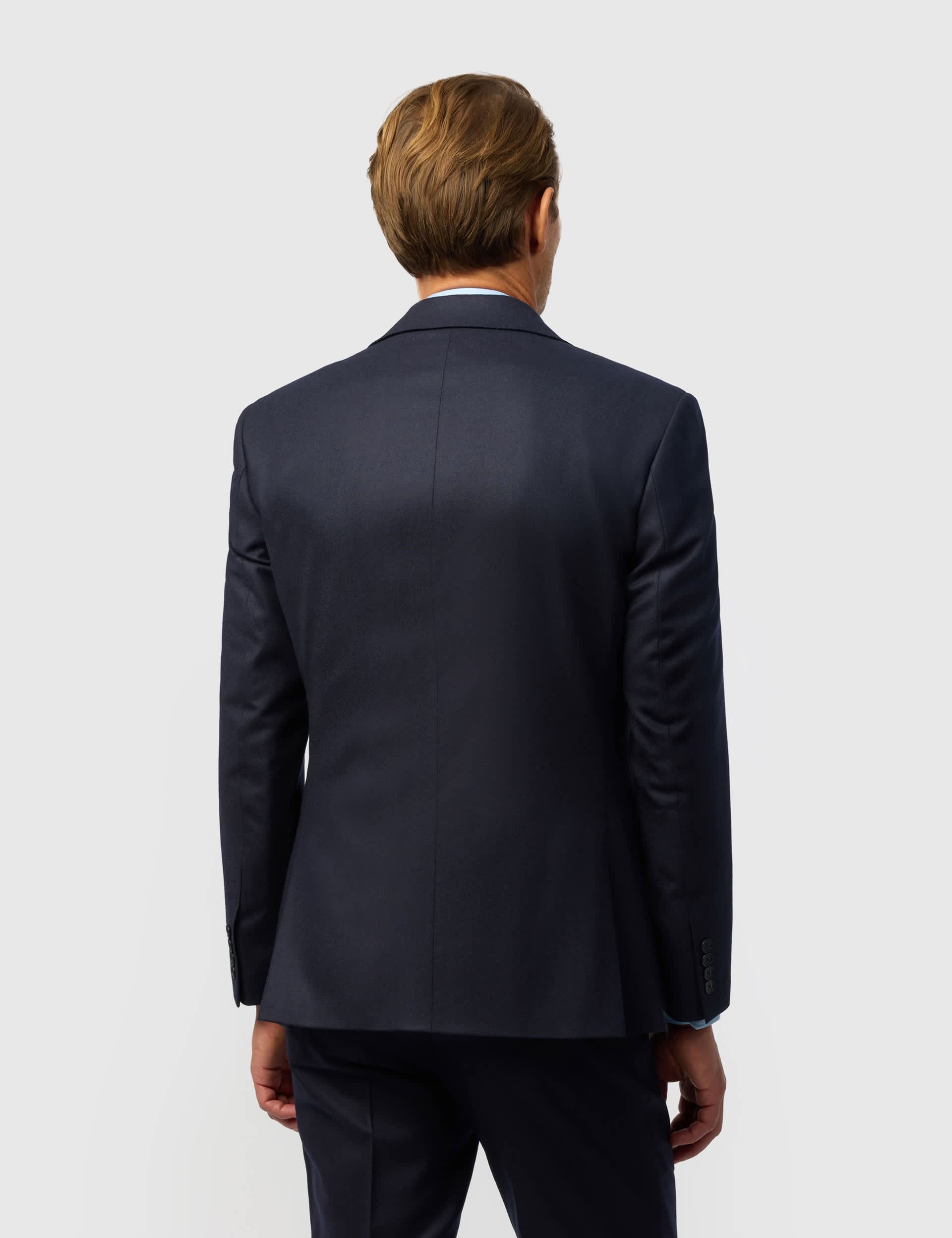 2 Piece Slim Fit Wool Rich Stretch Flannel Suit thumbnail 4
