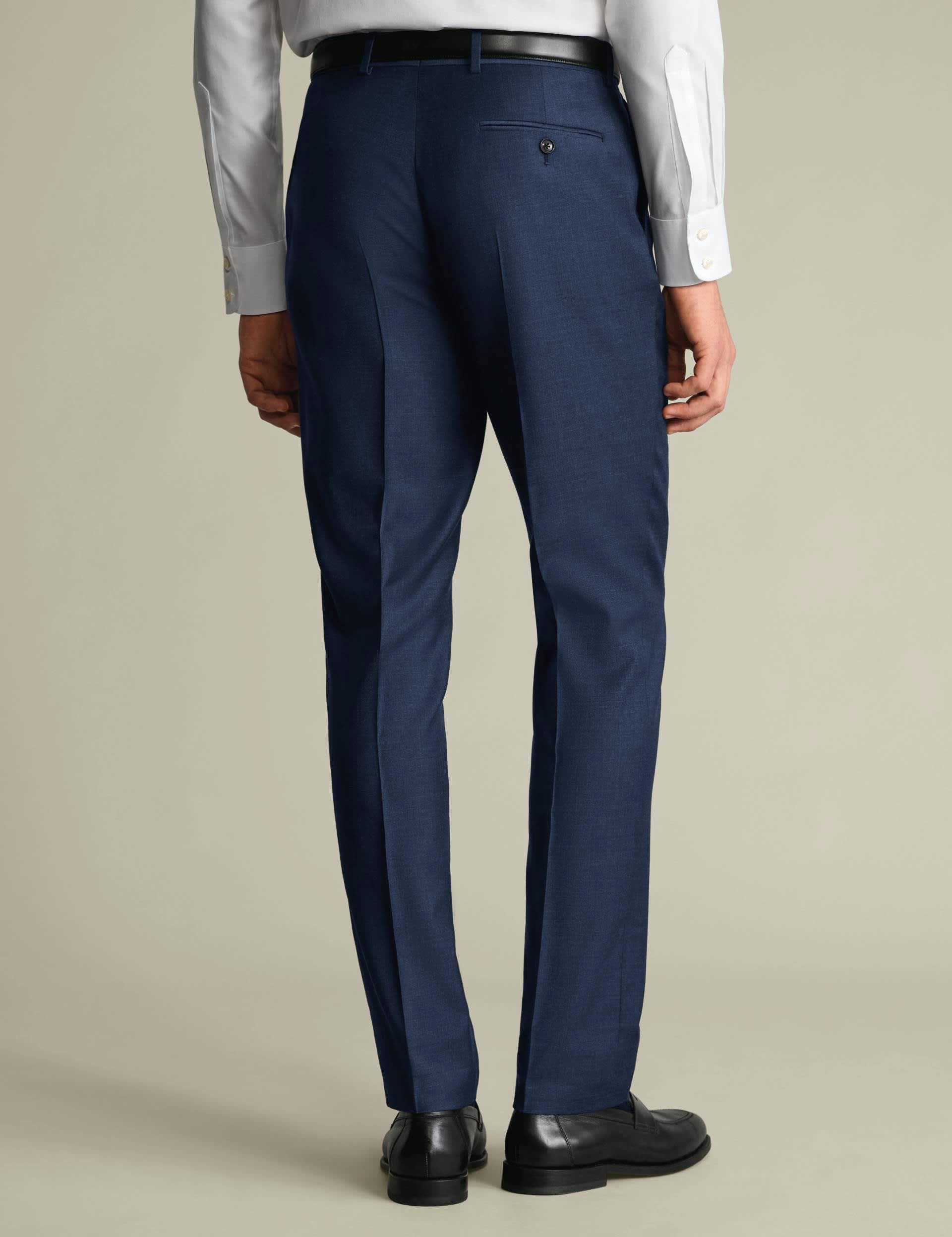 2 Piece Slim Fit Super 100s Wool Twill Suit thumbnail 3