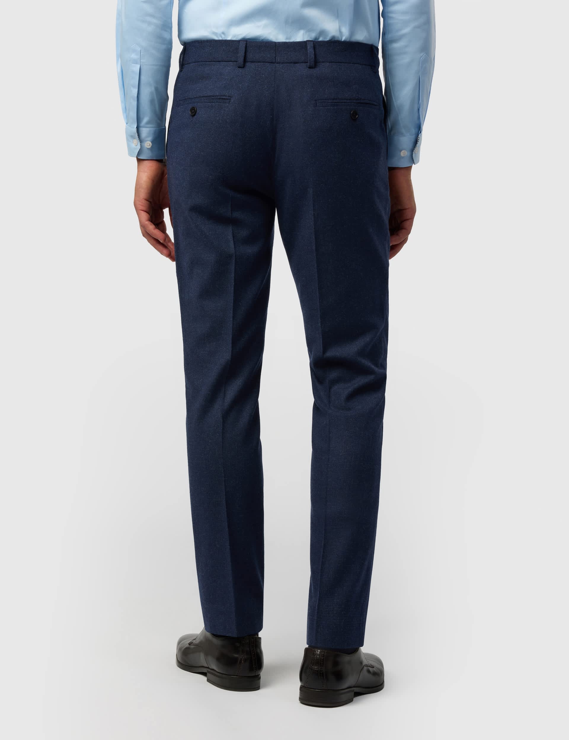 2 Piece Slim Fit Wool Rich Puppytooth Suit thumbnail 3