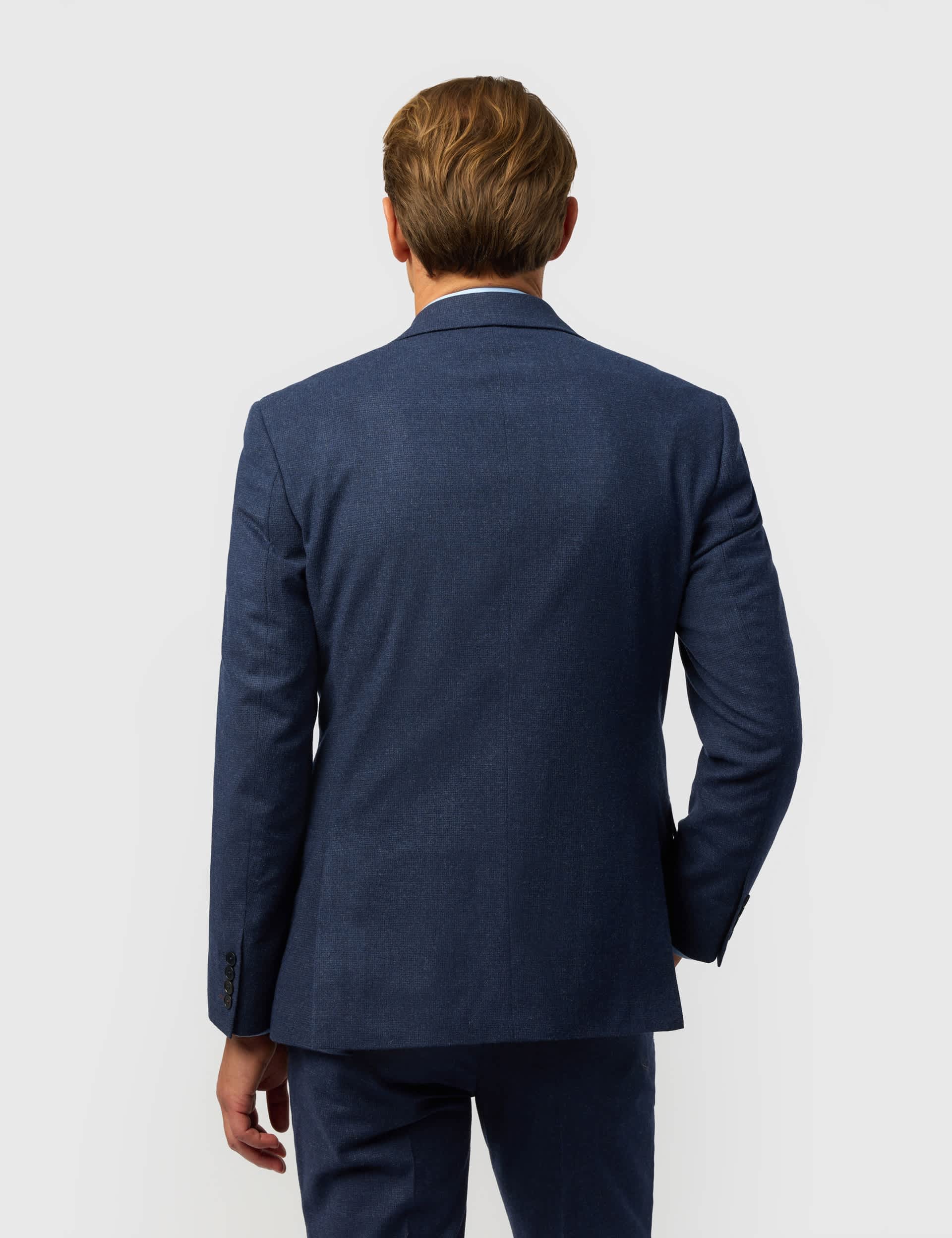 2 Piece Slim Fit Wool Rich Puppytooth Suit thumbnail 4