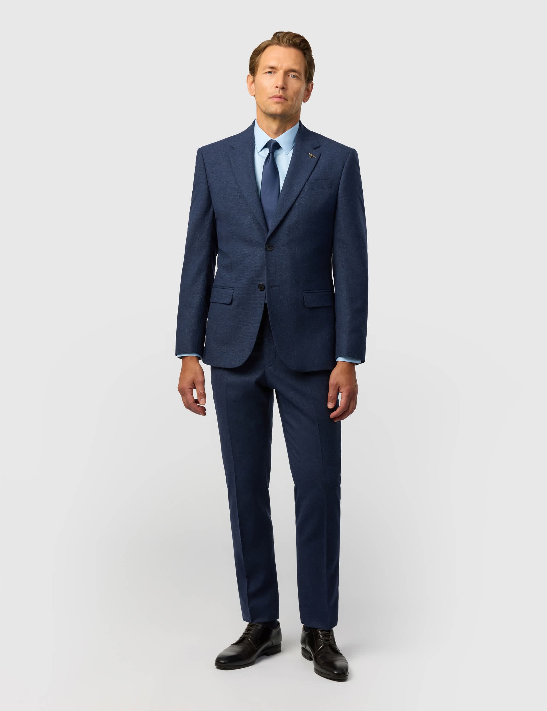 2 Piece Slim Fit Wool Rich Puppytooth Suit thumbnail 5