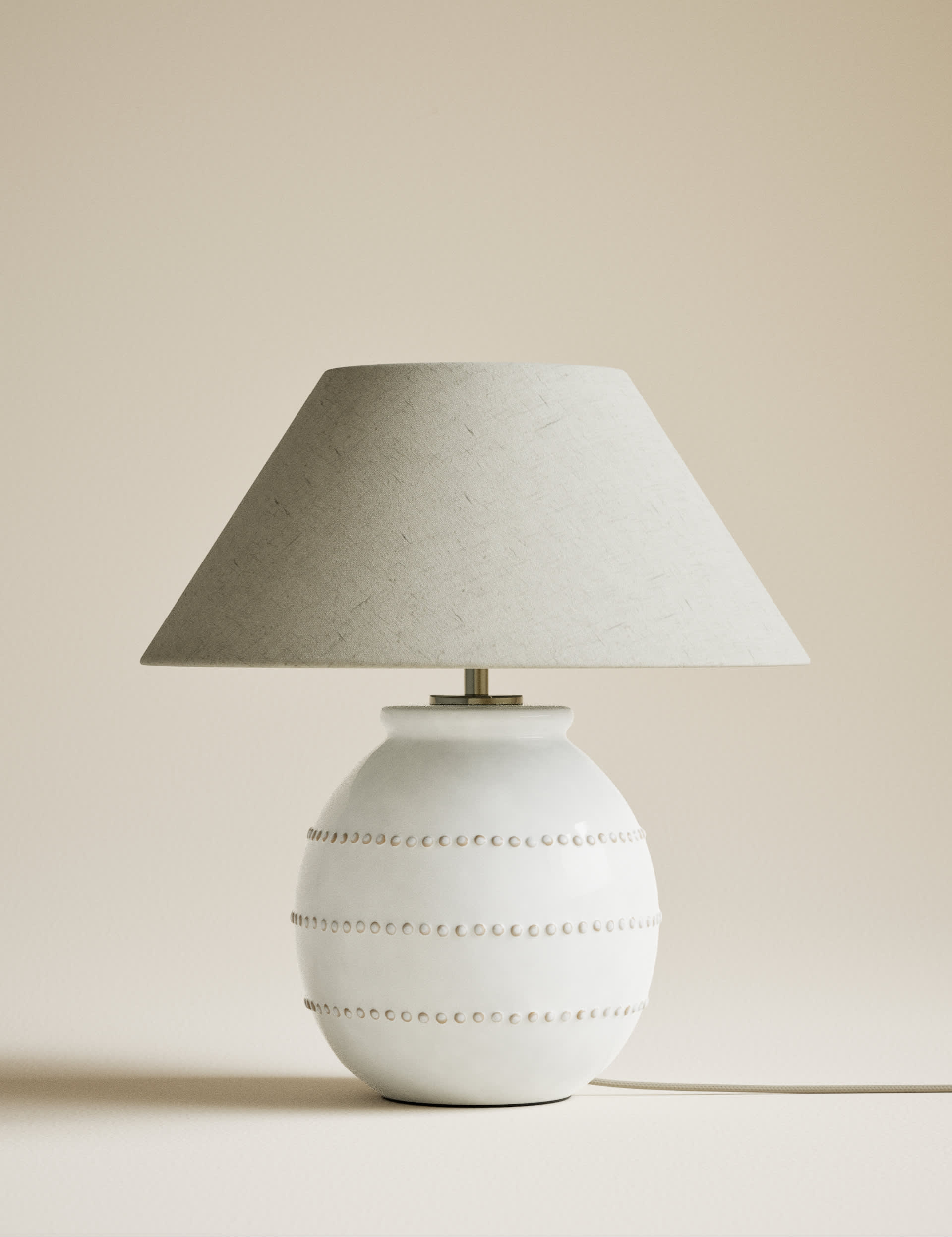 Ceramic Bobble Table Lamp