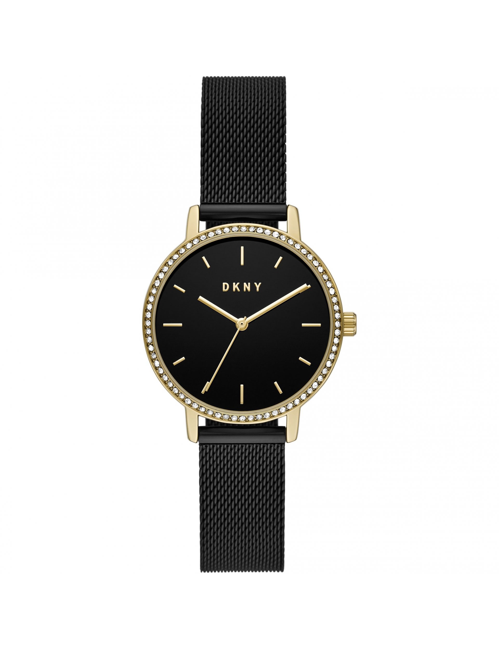 Dkny black fashion watch