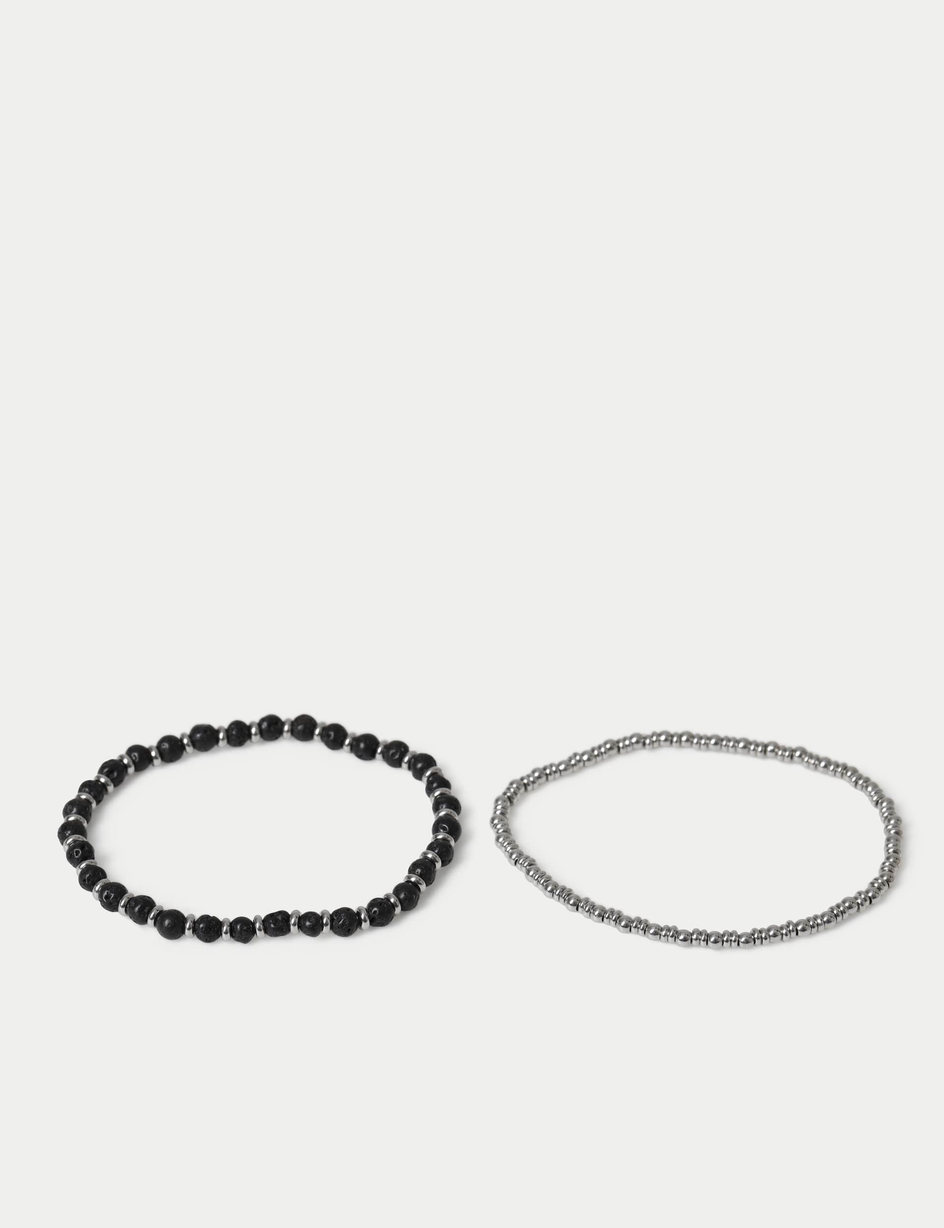 2 Pack Lava Stretch Bracelet