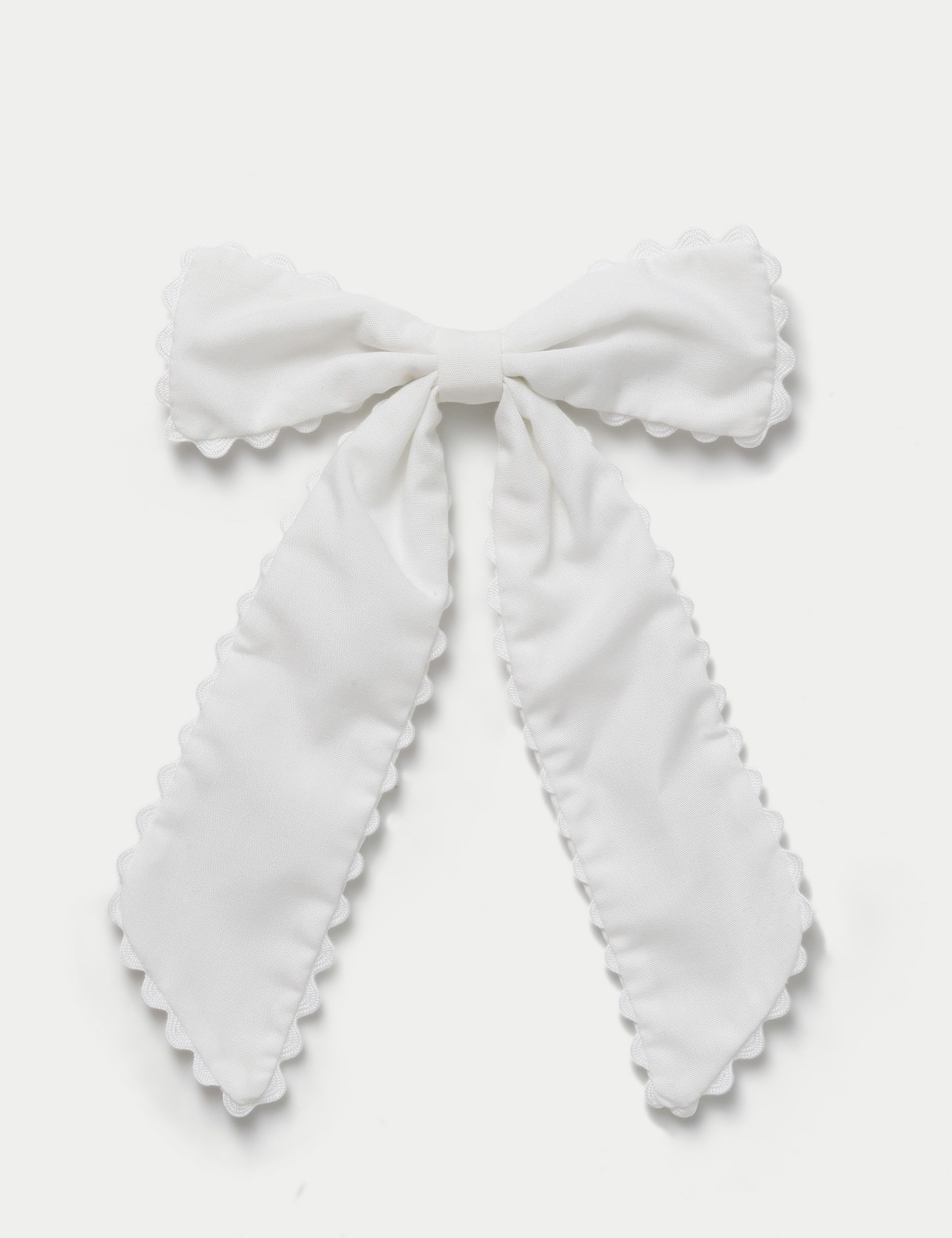 Back To School Scallop Bow
