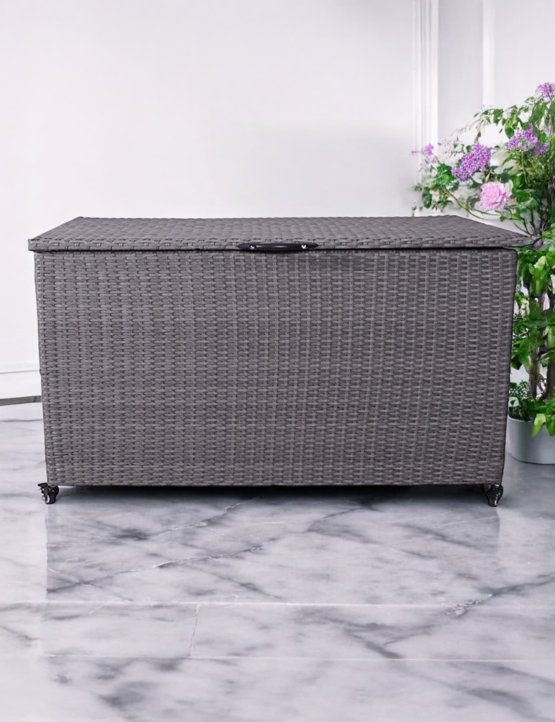 Rattan Outdoor Cushion Storage Box 645L