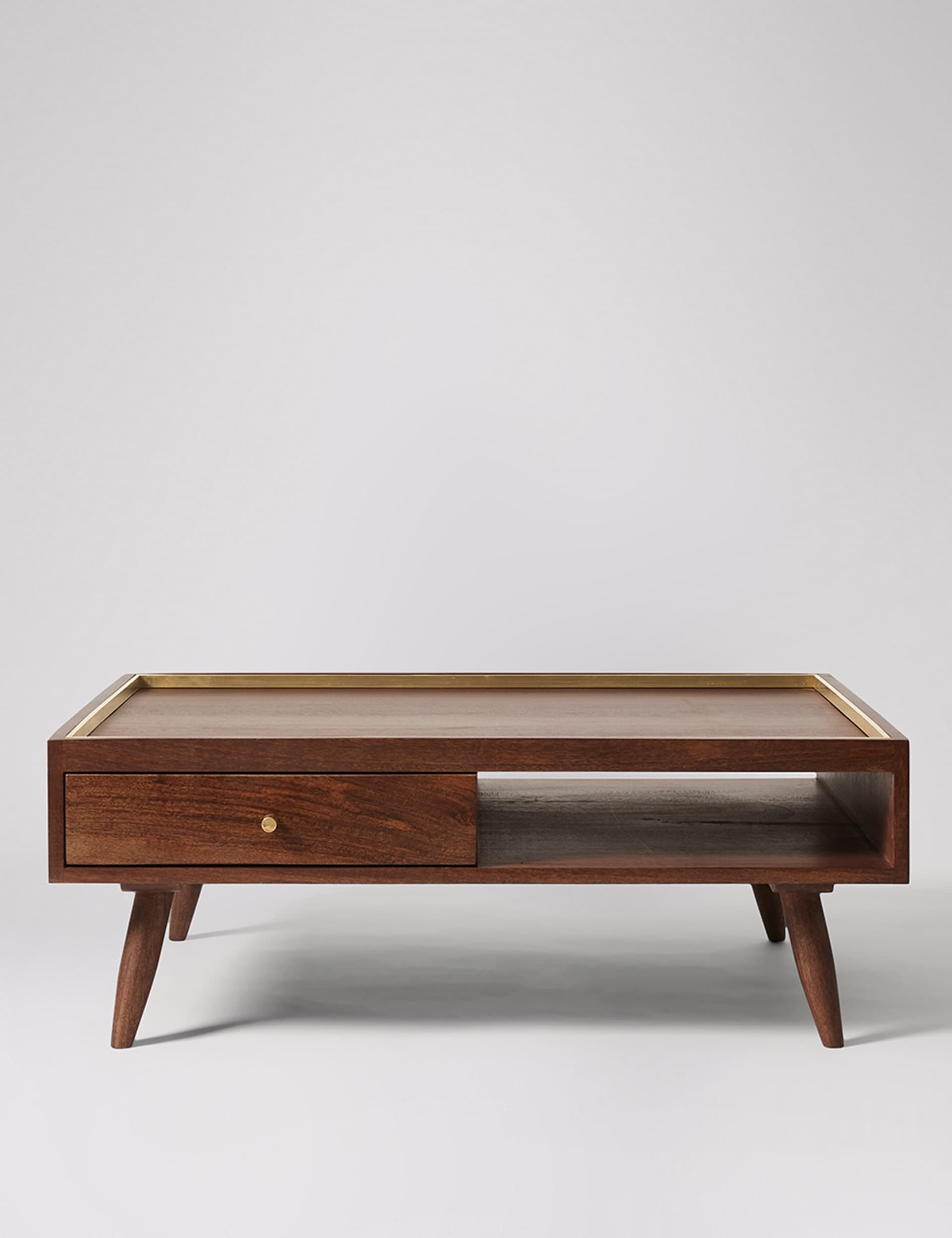 Fresco Mango Wood 1 Drawer Coffee Table