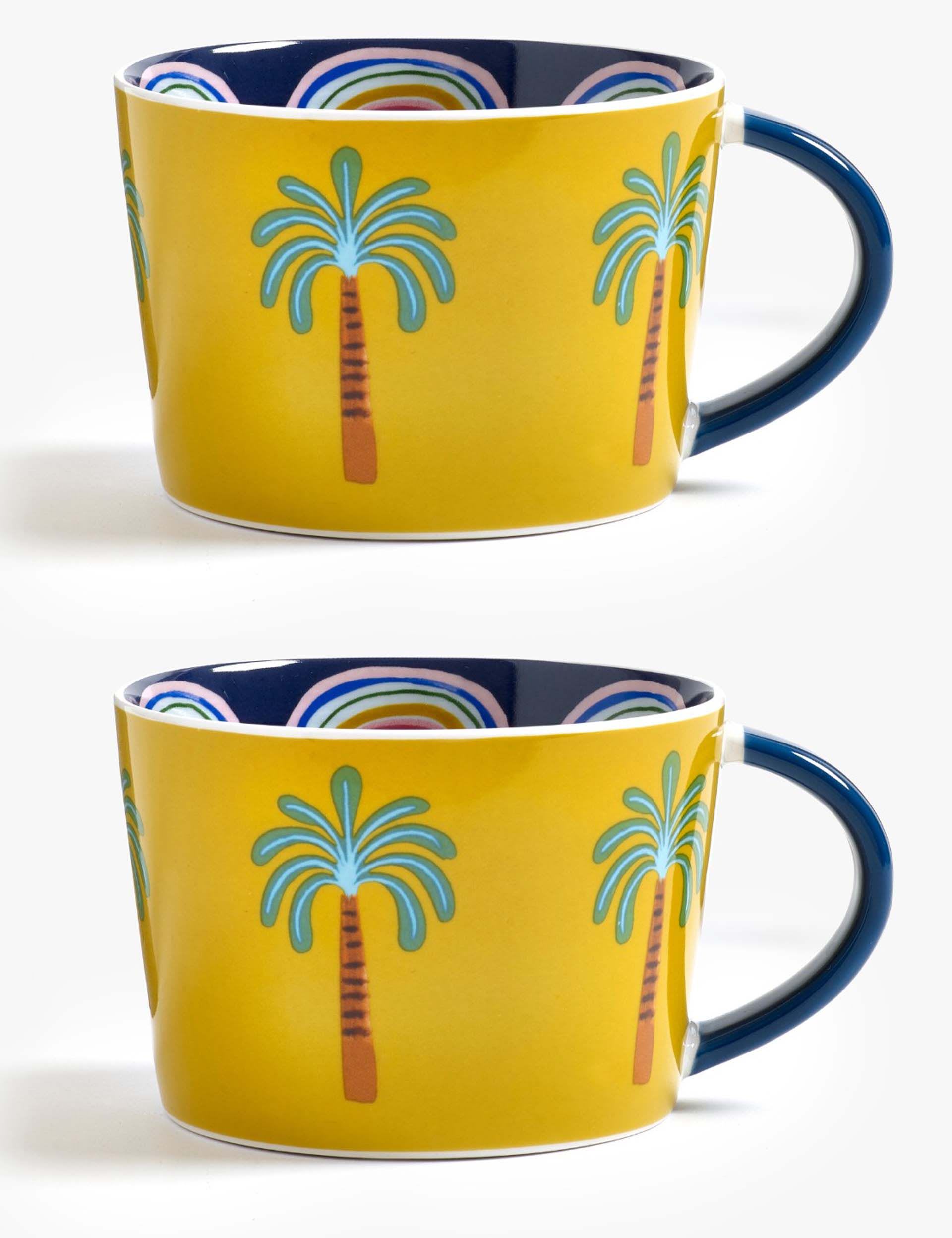 Set 2 Electric Coast Mugs