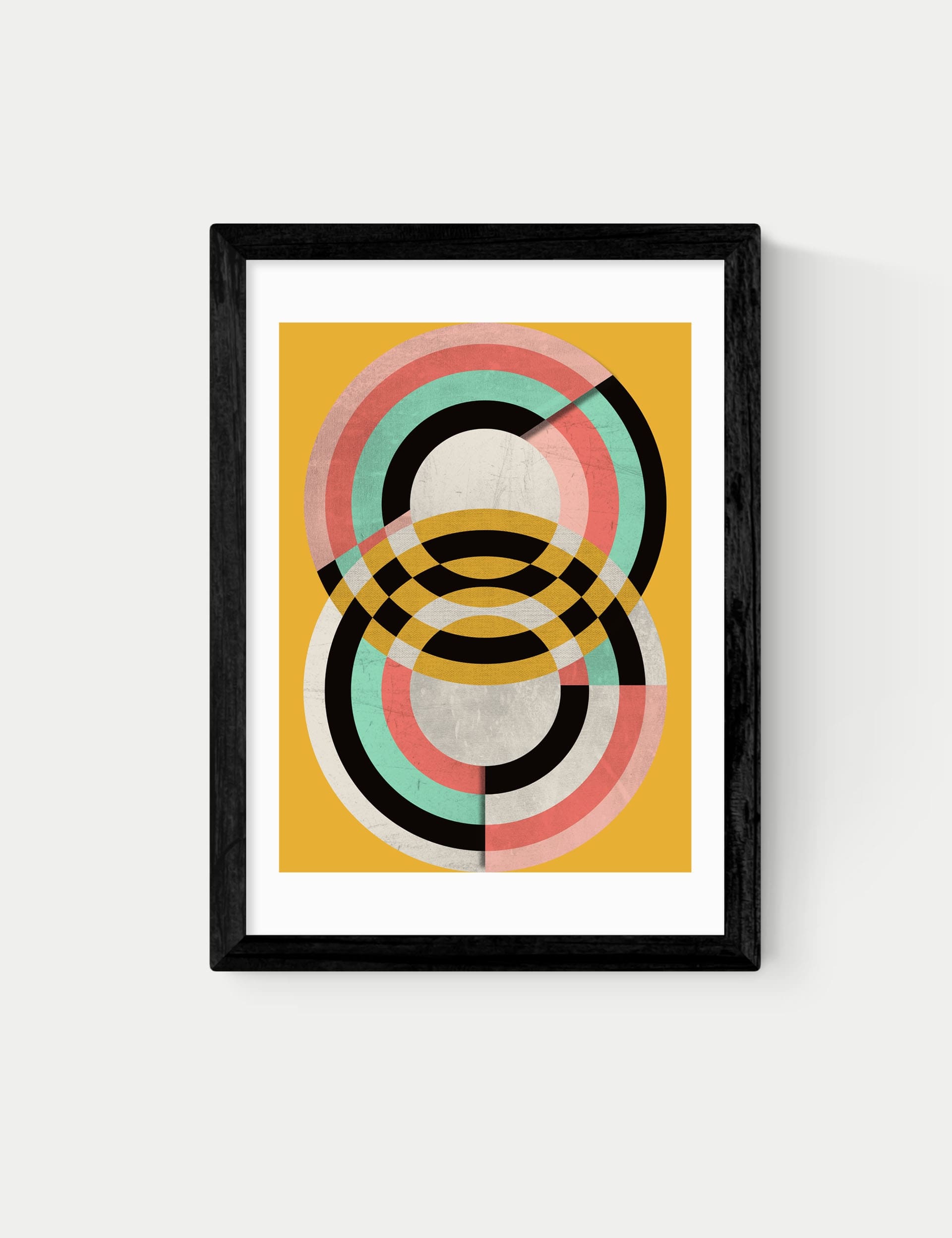 Graphic 7 Abstract Framed Art