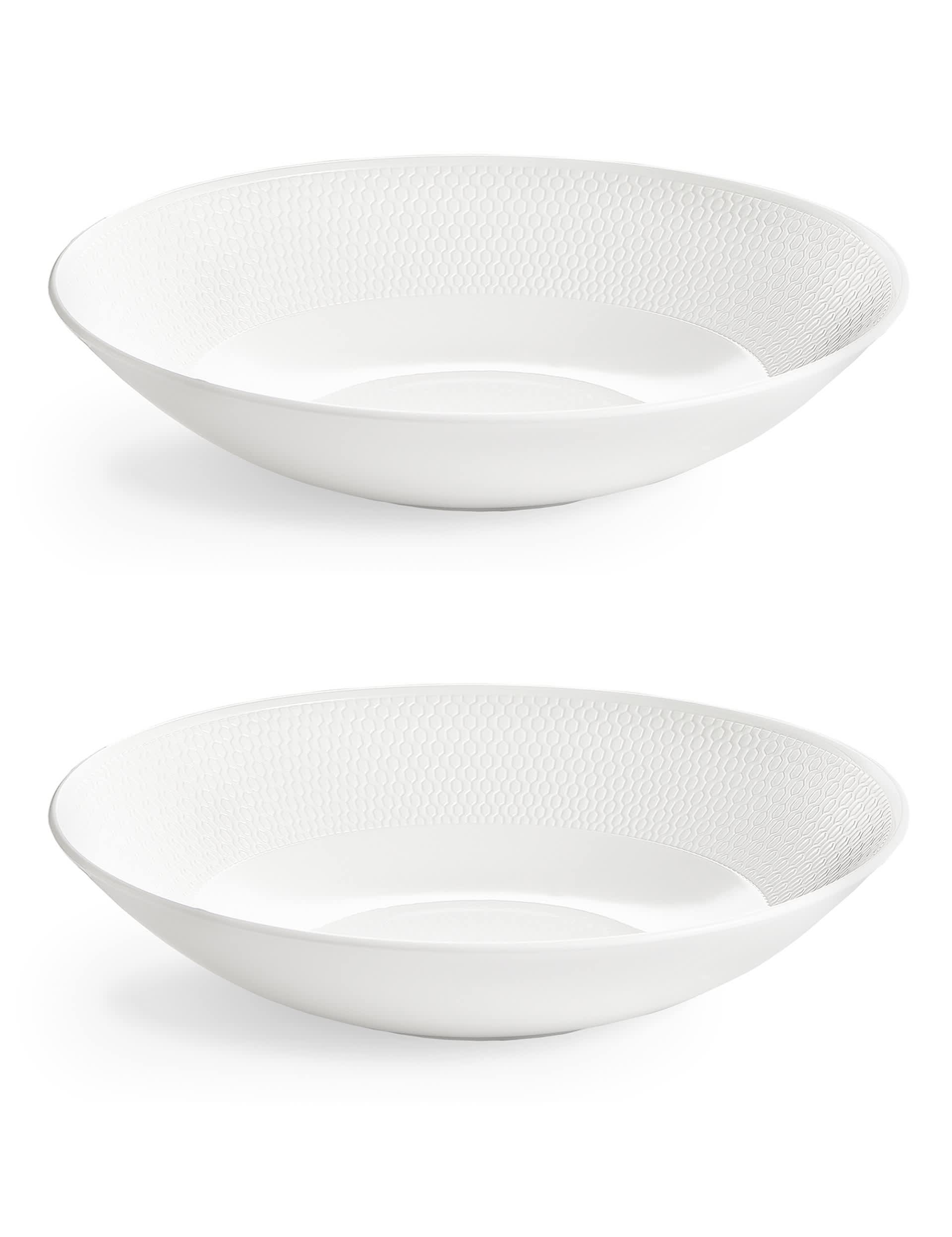Set of 2 Wedgwood Gio Pasta Bowls 23.1cm